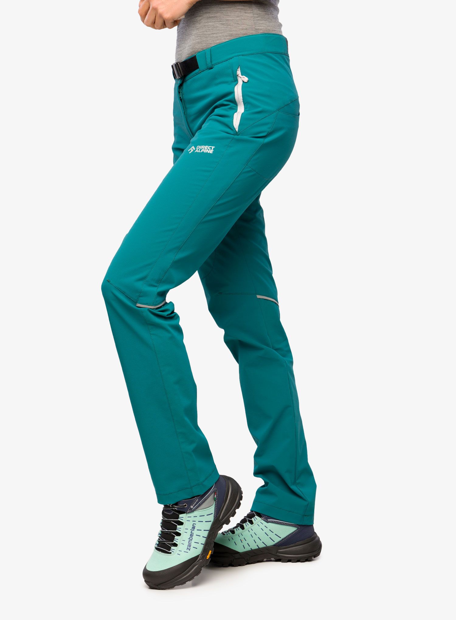 Trekové kalhoty dámské Direct Alpine Cruise Lady - emerald/grey