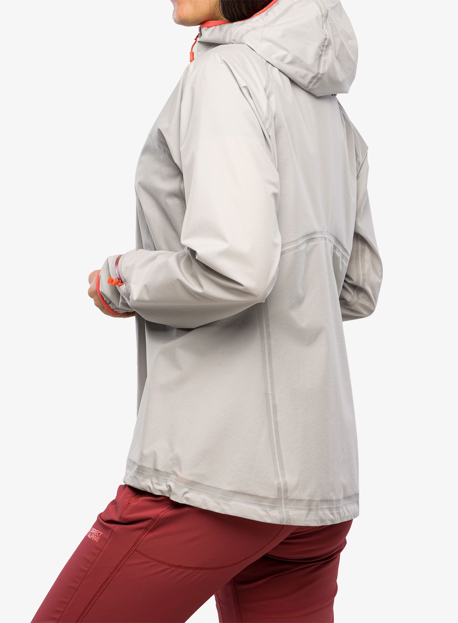 Dámská nepromokavá bunda s membránou Direct Alpine Cyclone Lady - grey/palisander