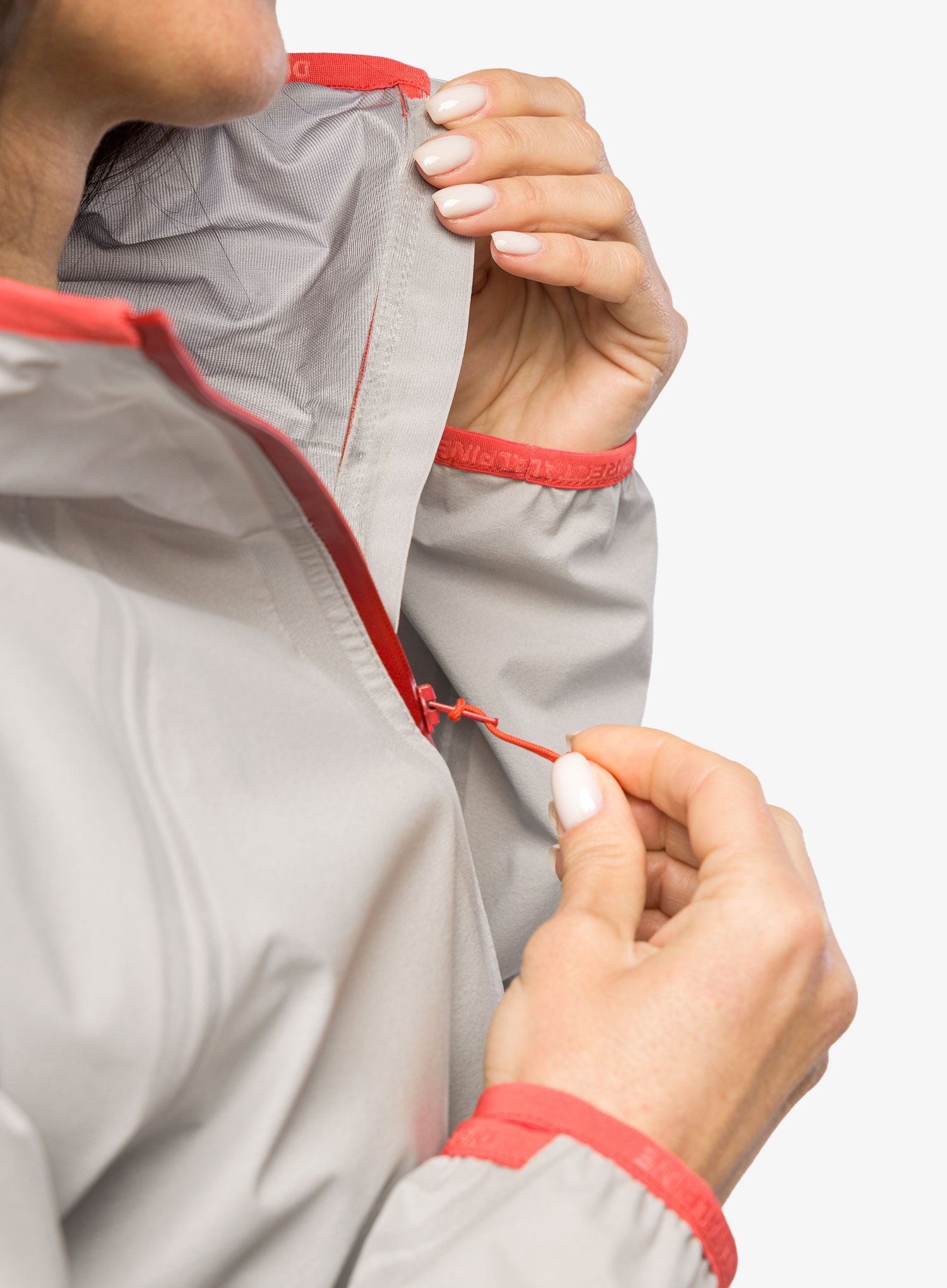 Dámská nepromokavá bunda s membránou Direct Alpine Cyclone Lady - grey/palisander