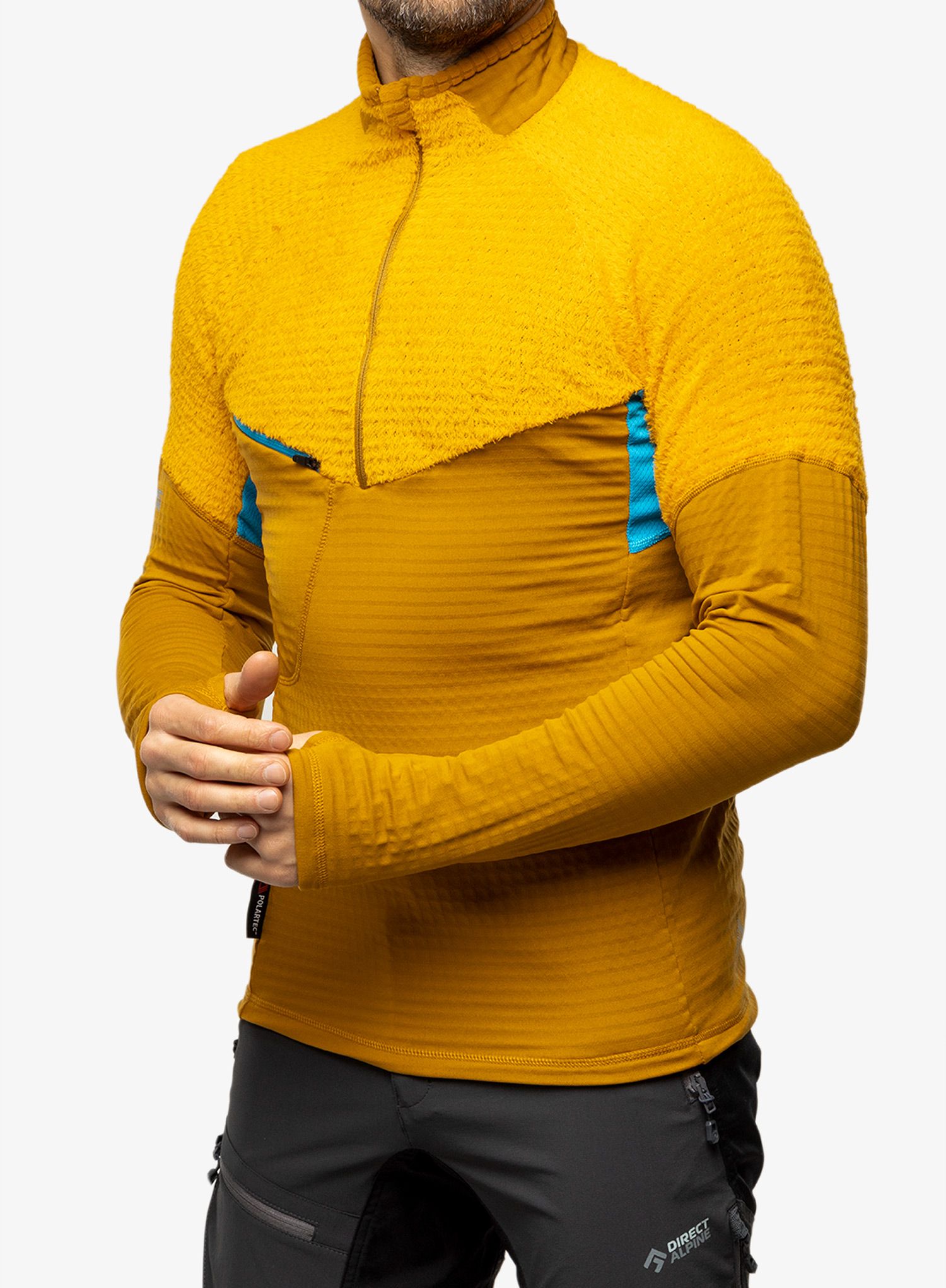Pánská mikina bez kapuce Direct Alpine Dragon Pullover - caramel/ocean