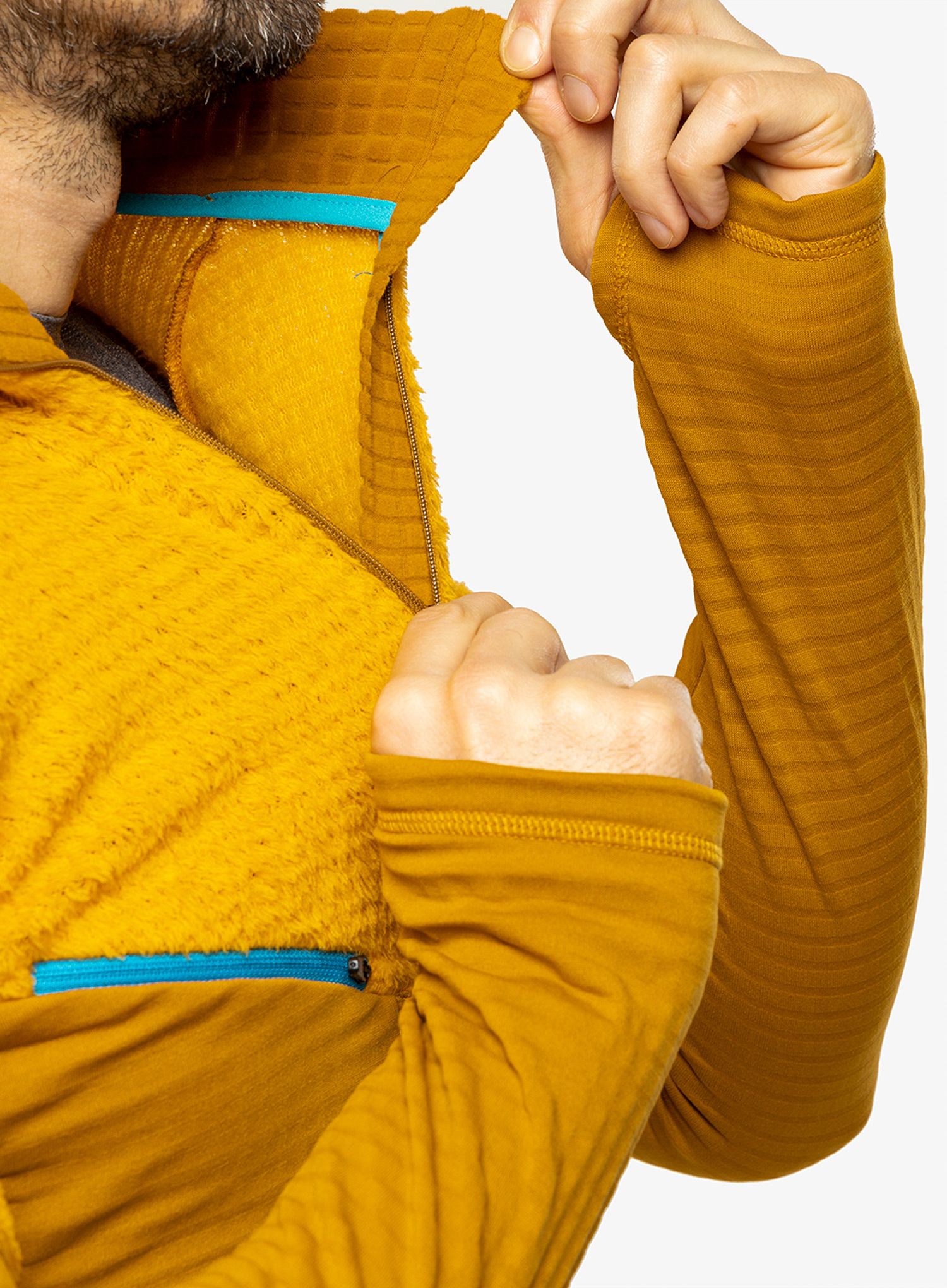 Pánská mikina bez kapuce Direct Alpine Dragon Pullover - caramel/ocean