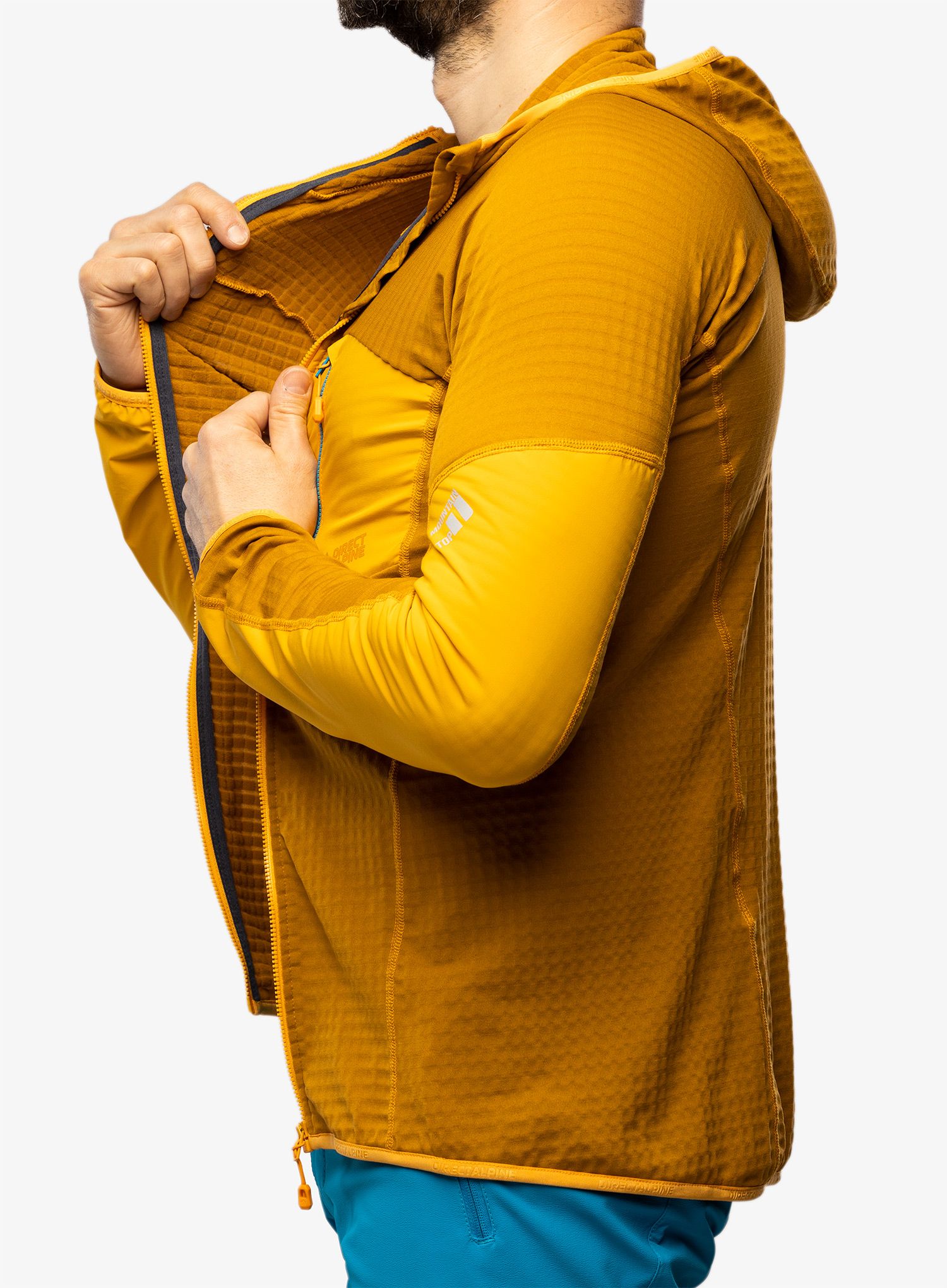 Mikina s kapucí Direct Alpine Dragon - caramel/mango