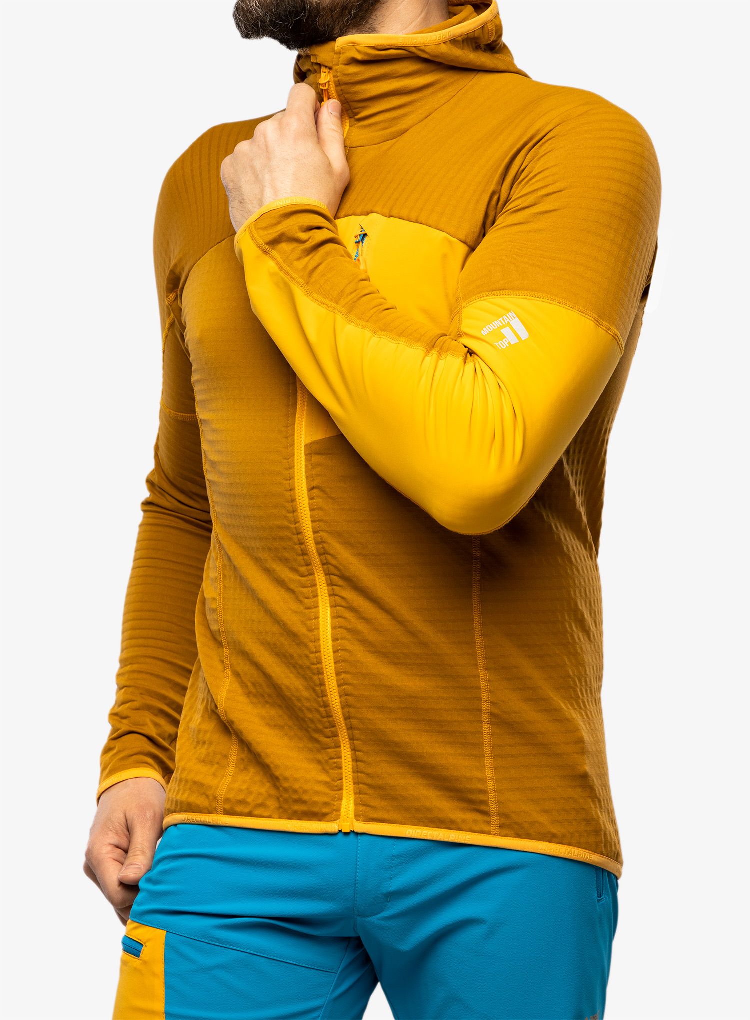 Mikina s kapucí Direct Alpine Dragon - caramel/mango