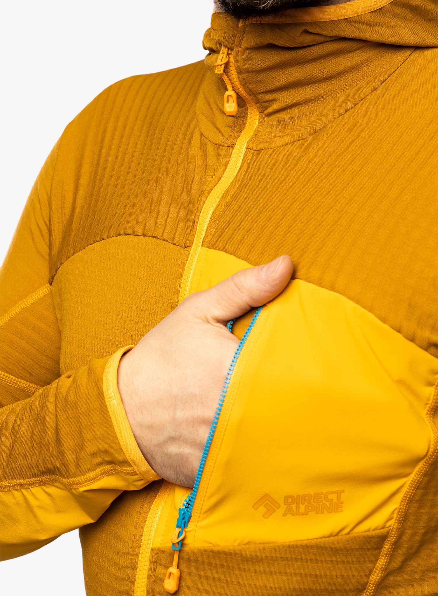 Mikina s kapucí Direct Alpine Dragon - caramel/mango
