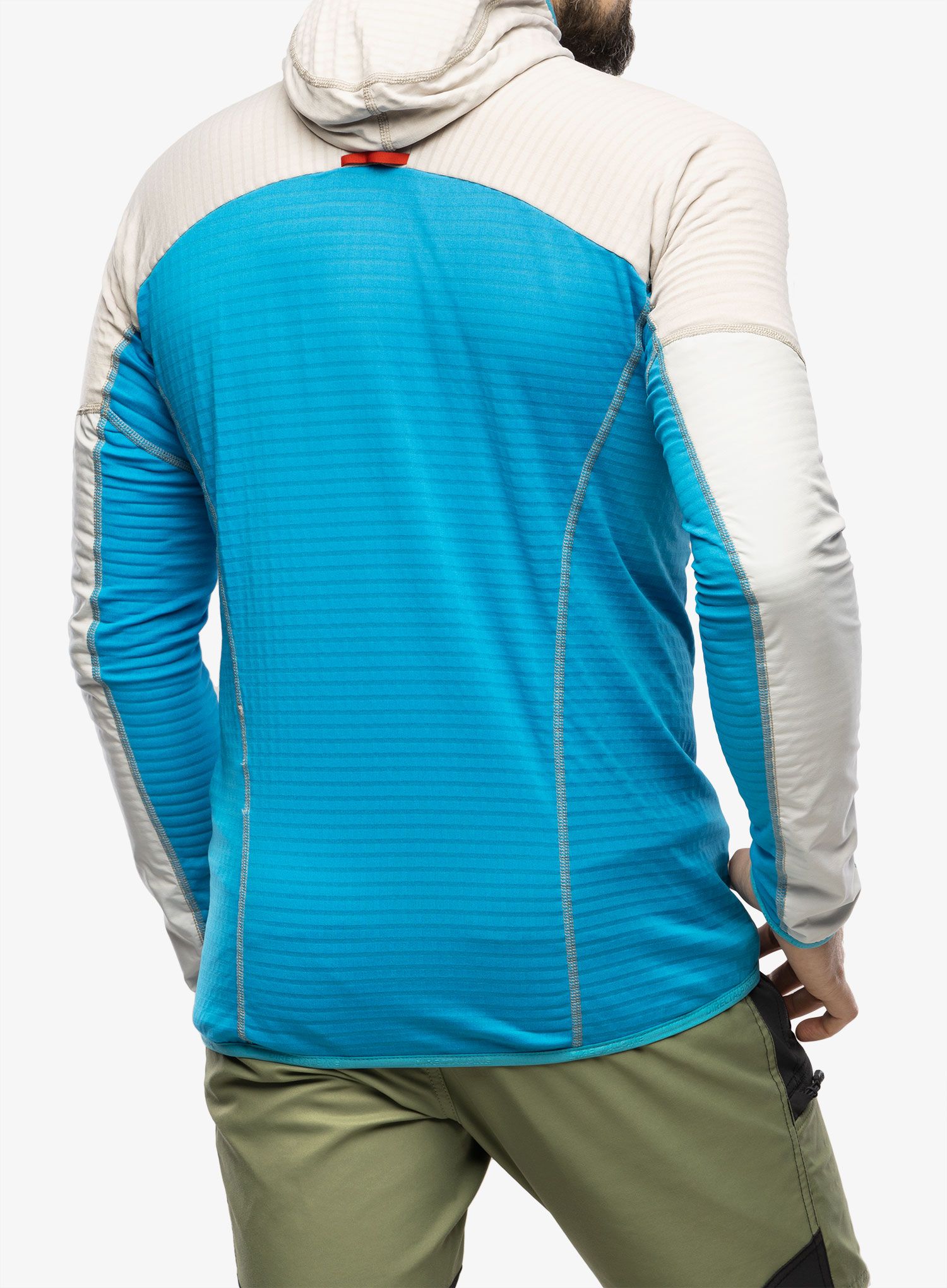 Mikina s kapucí Direct Alpine Dragon  - ocean/grey