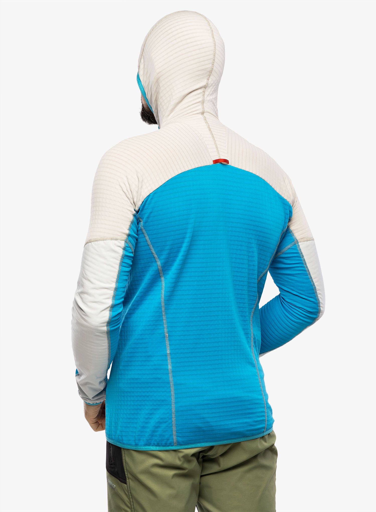 Mikina s kapucí Direct Alpine Dragon  - ocean/grey