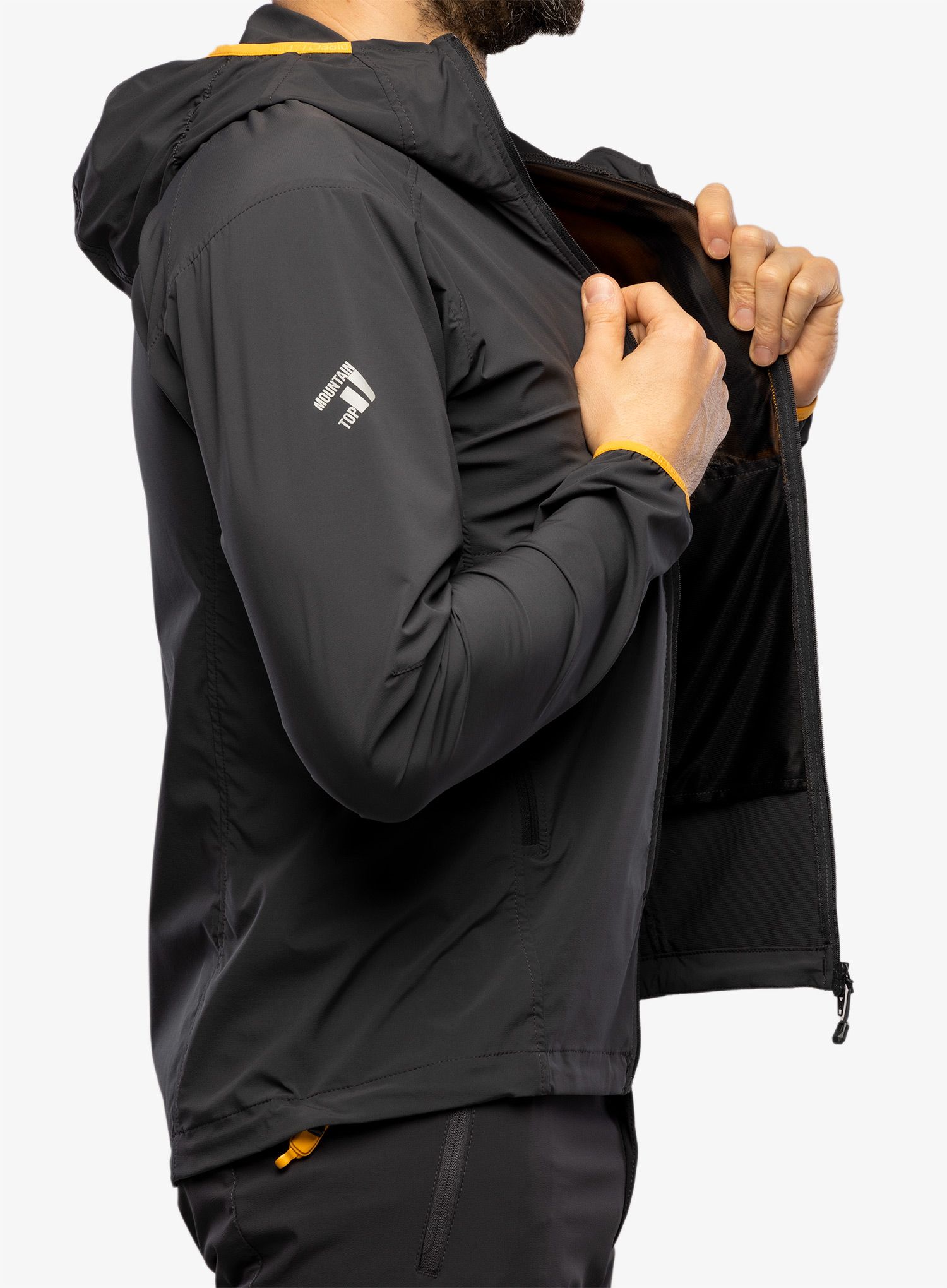 Větrovka Direct Alpine Dru Light - anthracite/mango