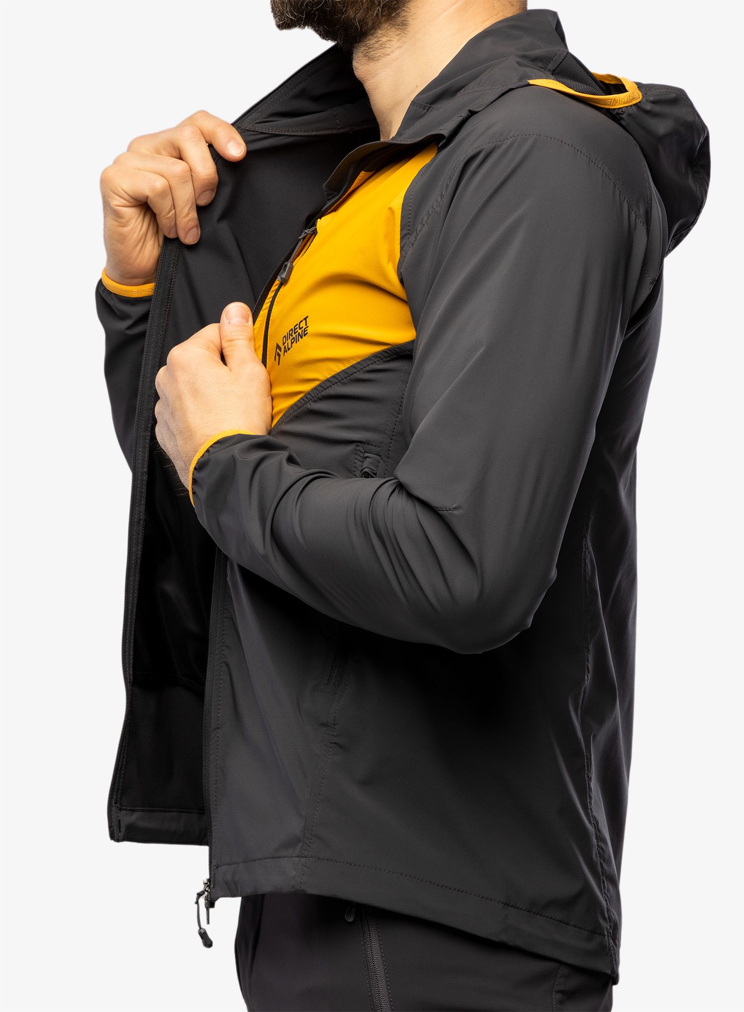 Větrovka Direct Alpine Dru Light - anthracite/mango