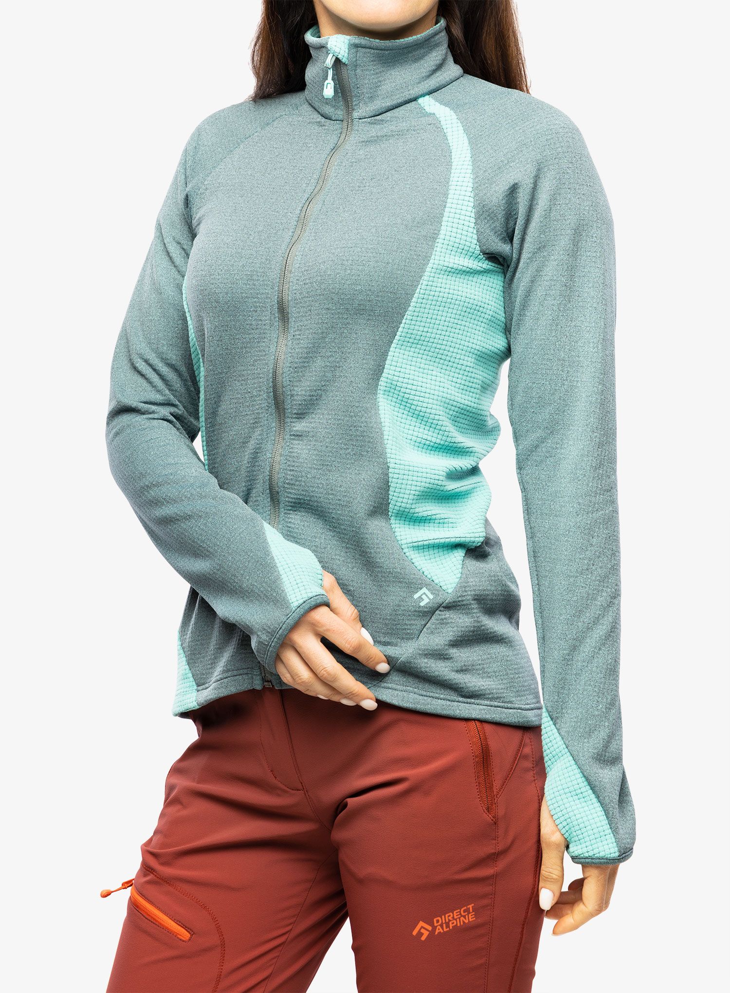 Dámská mikina na zip Direct Alpine Etna Lady - arctic