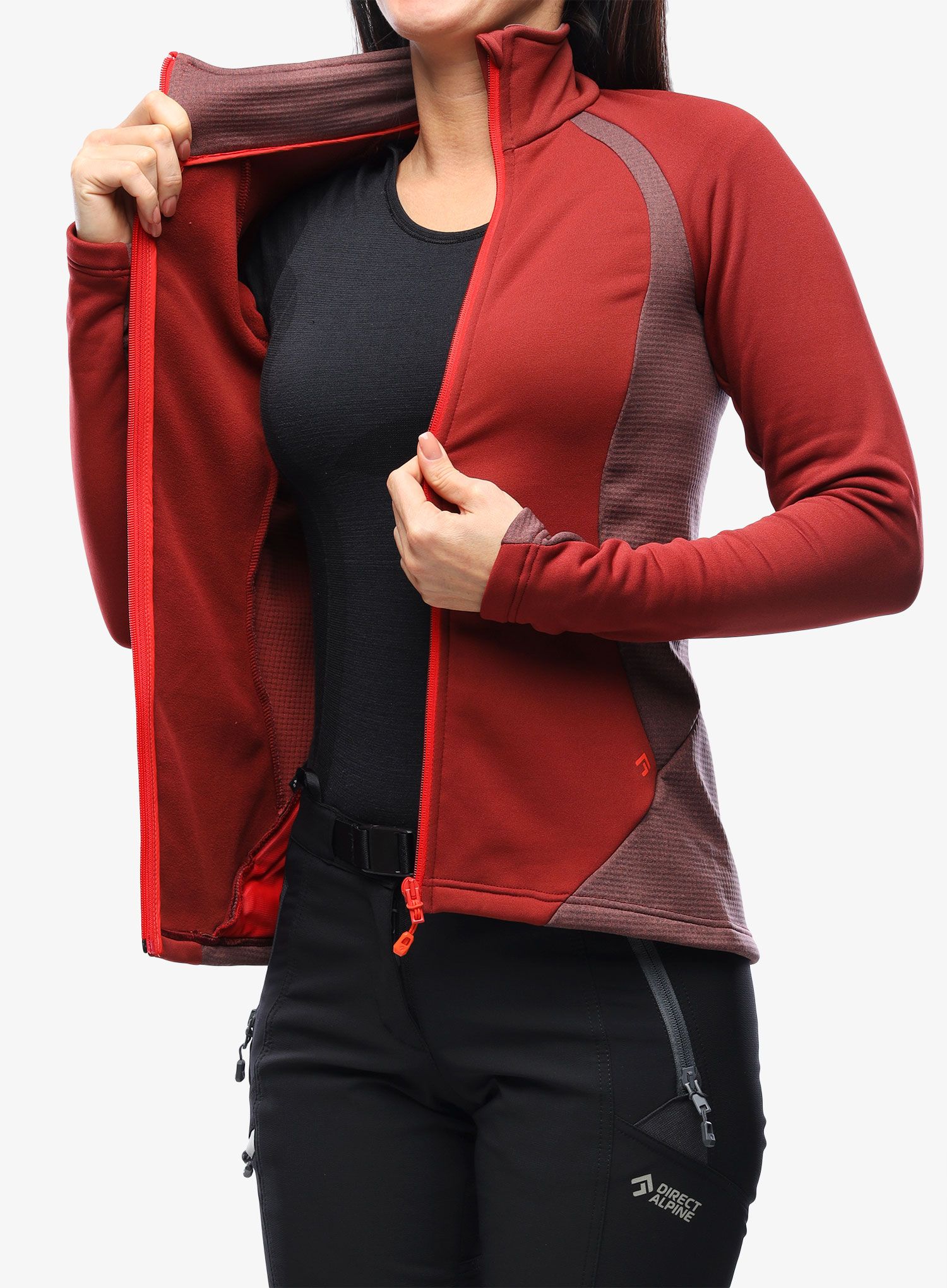 Dámská mikina Direct Alpine Etna Lady - palisander/palisander