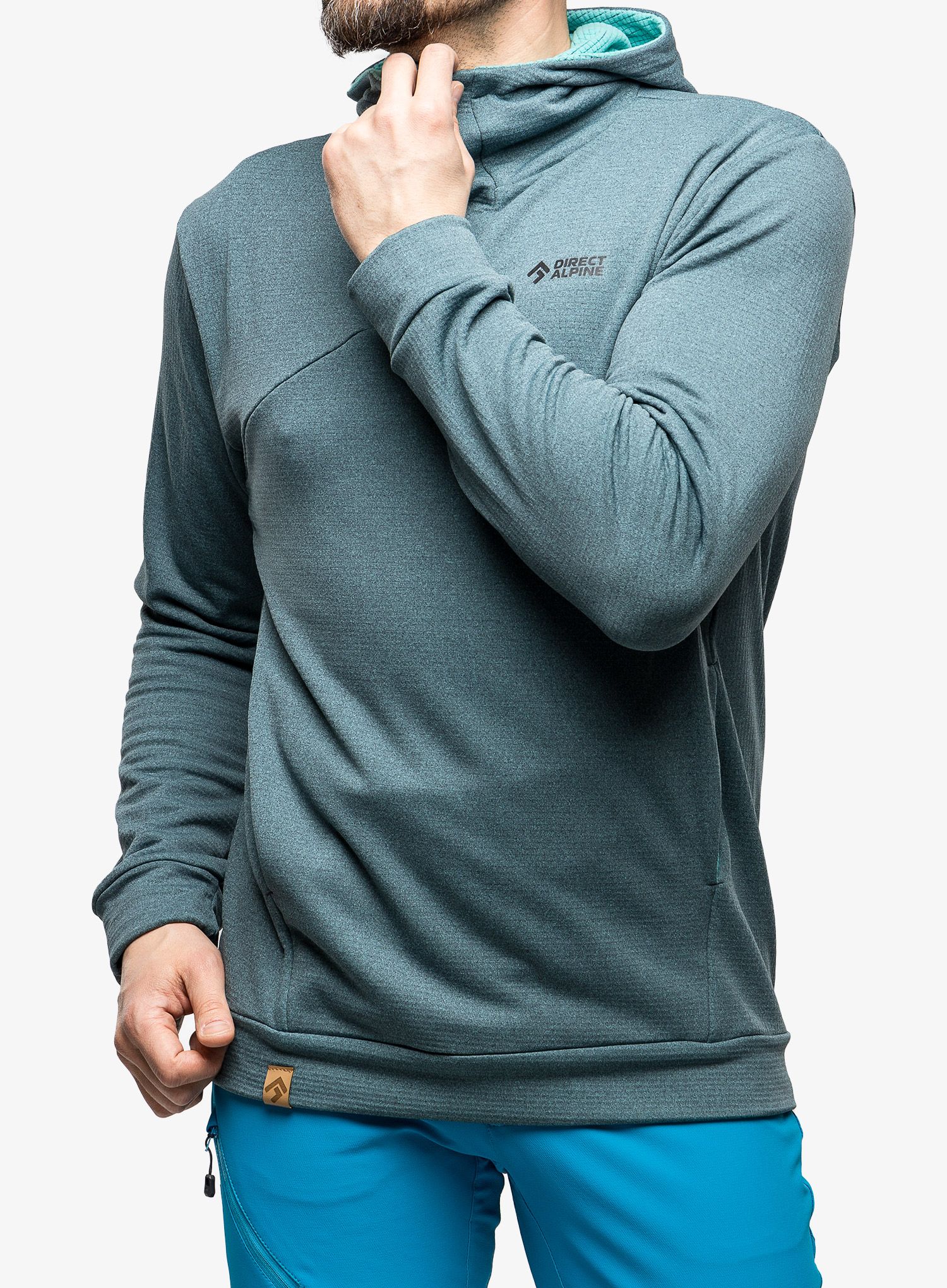 Mikina s kapucí Direct Alpine Hoodie Tech - arctic