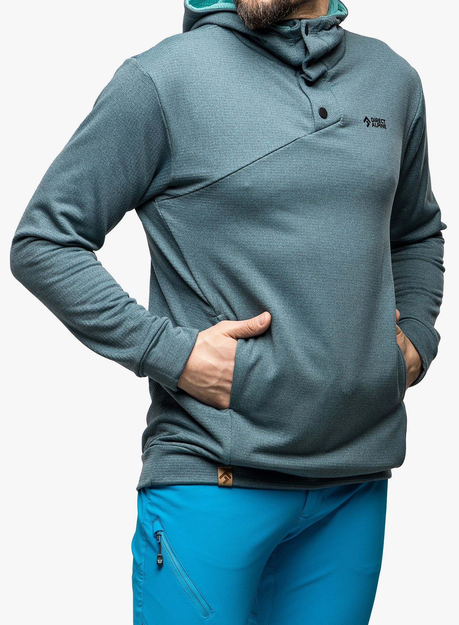 Mikina s kapucí Direct Alpine Hoodie Tech - arctic