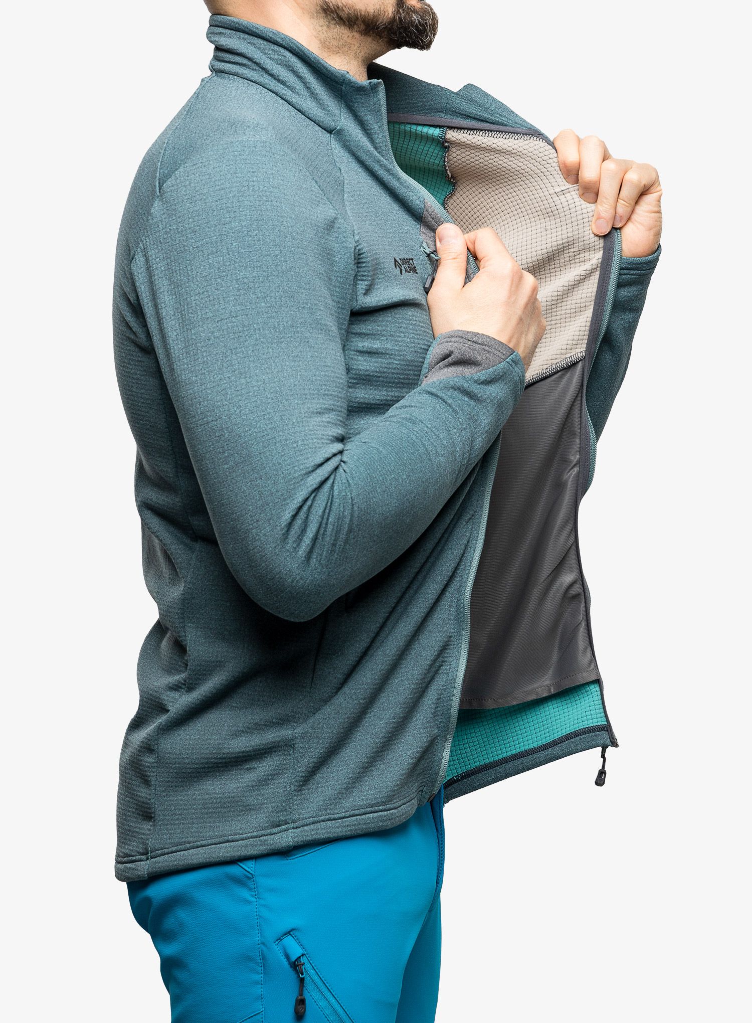 Mikina bez kapuce Direct Alpine Mallet - arctic