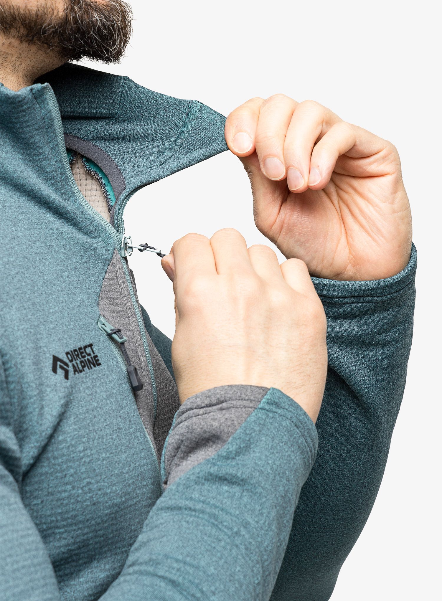Mikina bez kapuce Direct Alpine Mallet - arctic