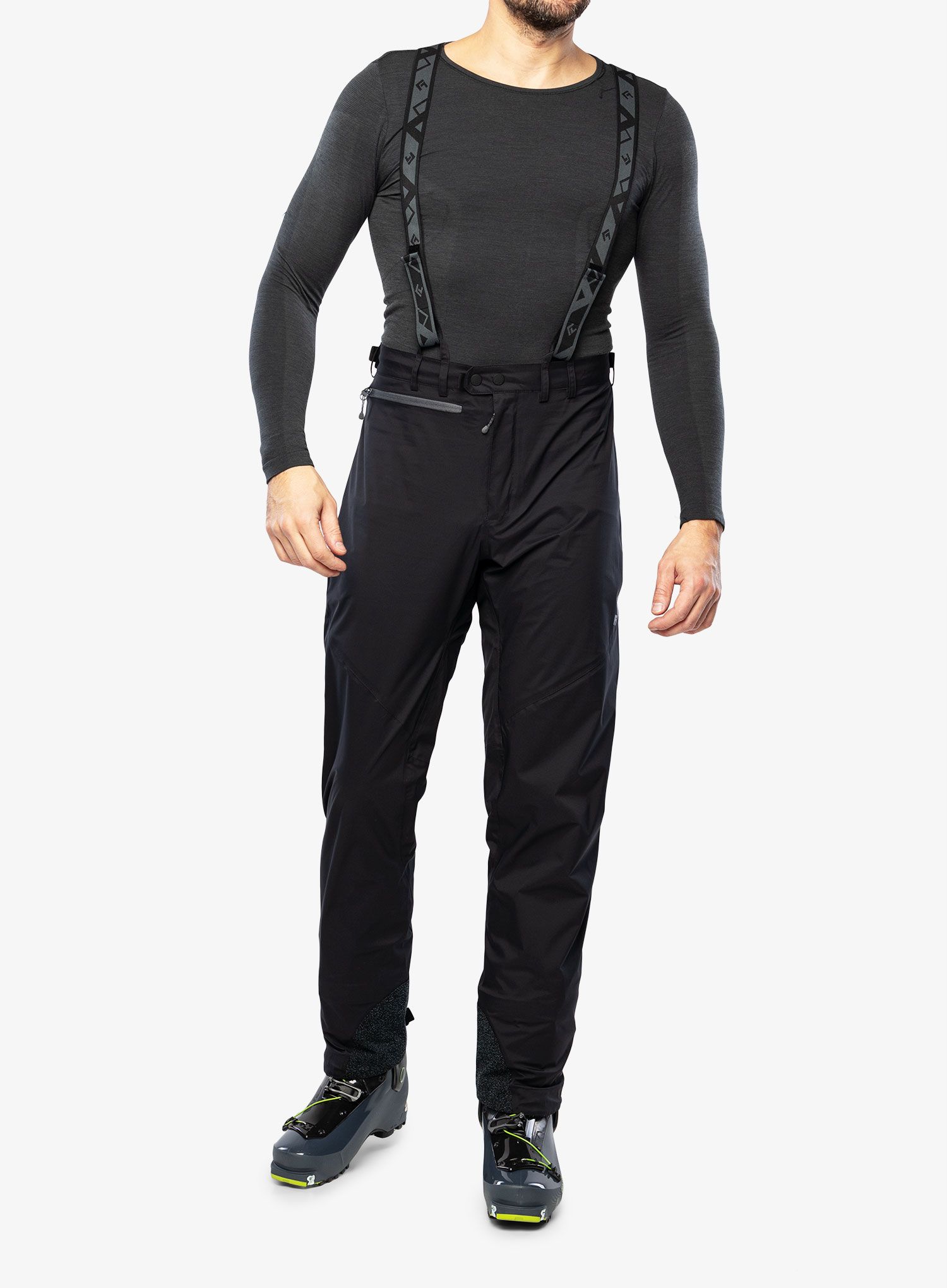 Membránové kalhoty Direct Alpine Midi - black