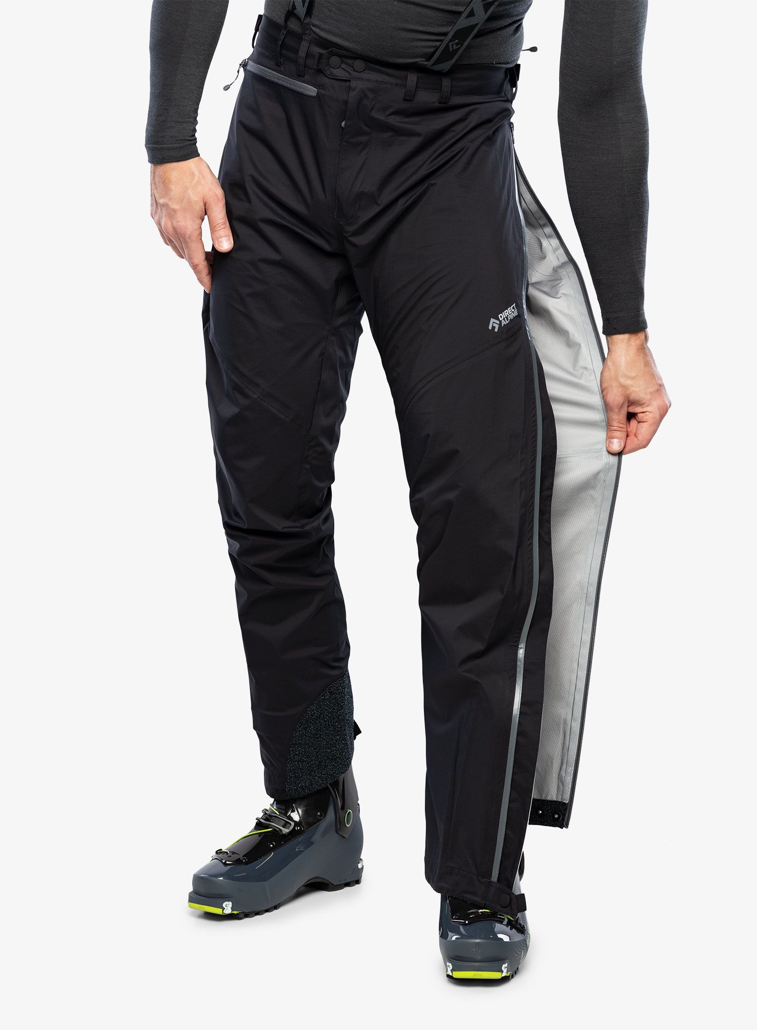 Membránové kalhoty Direct Alpine Midi - black