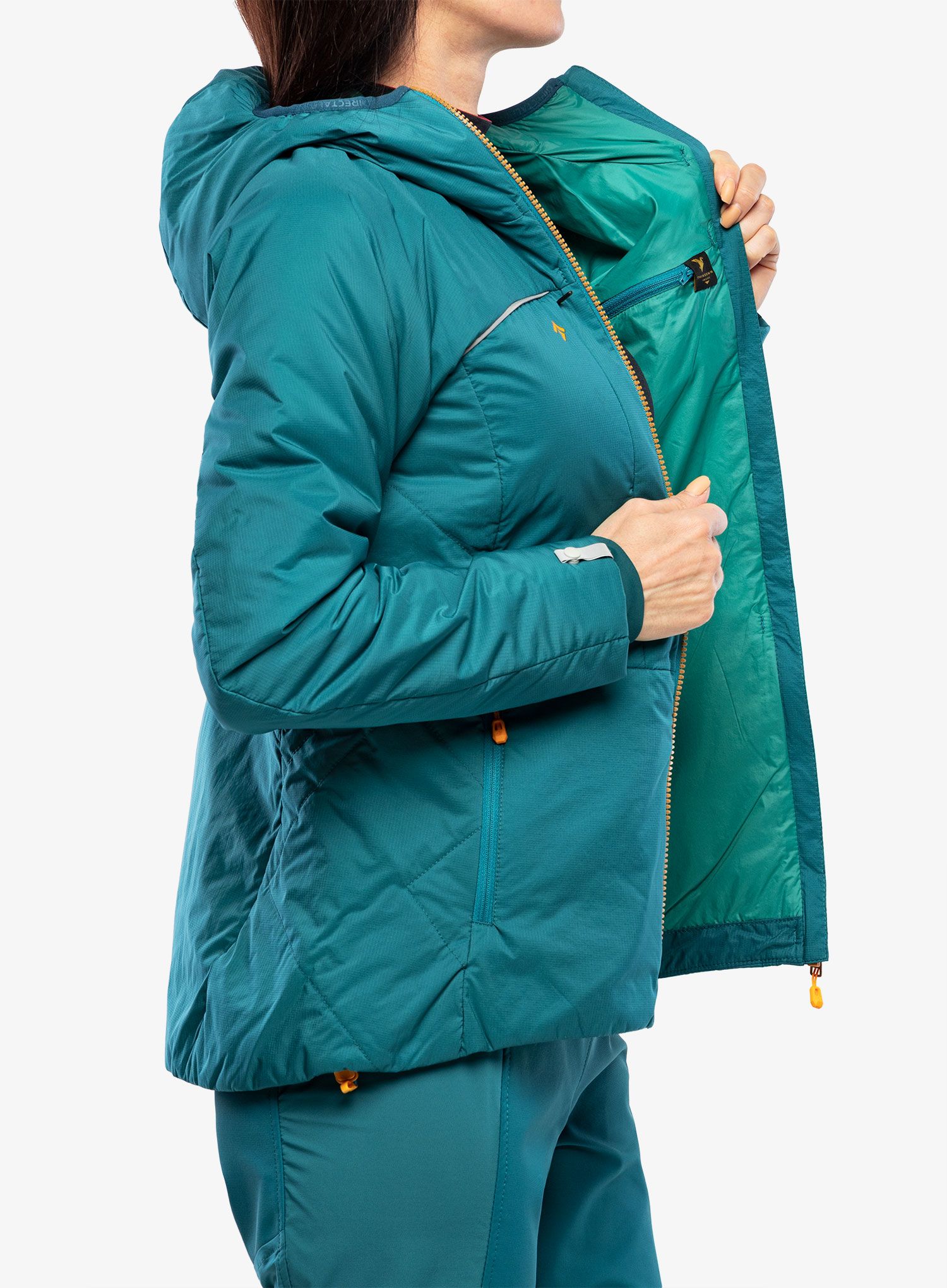 Dámská péřová bunda Direct Alpine Uniq Lady - emerald