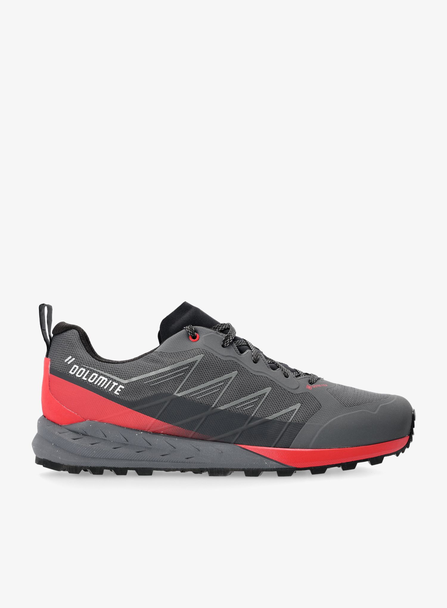 Nízké trekové boty Dolomite Croda Nera Tech GTX - anthracite grey/fiery red
