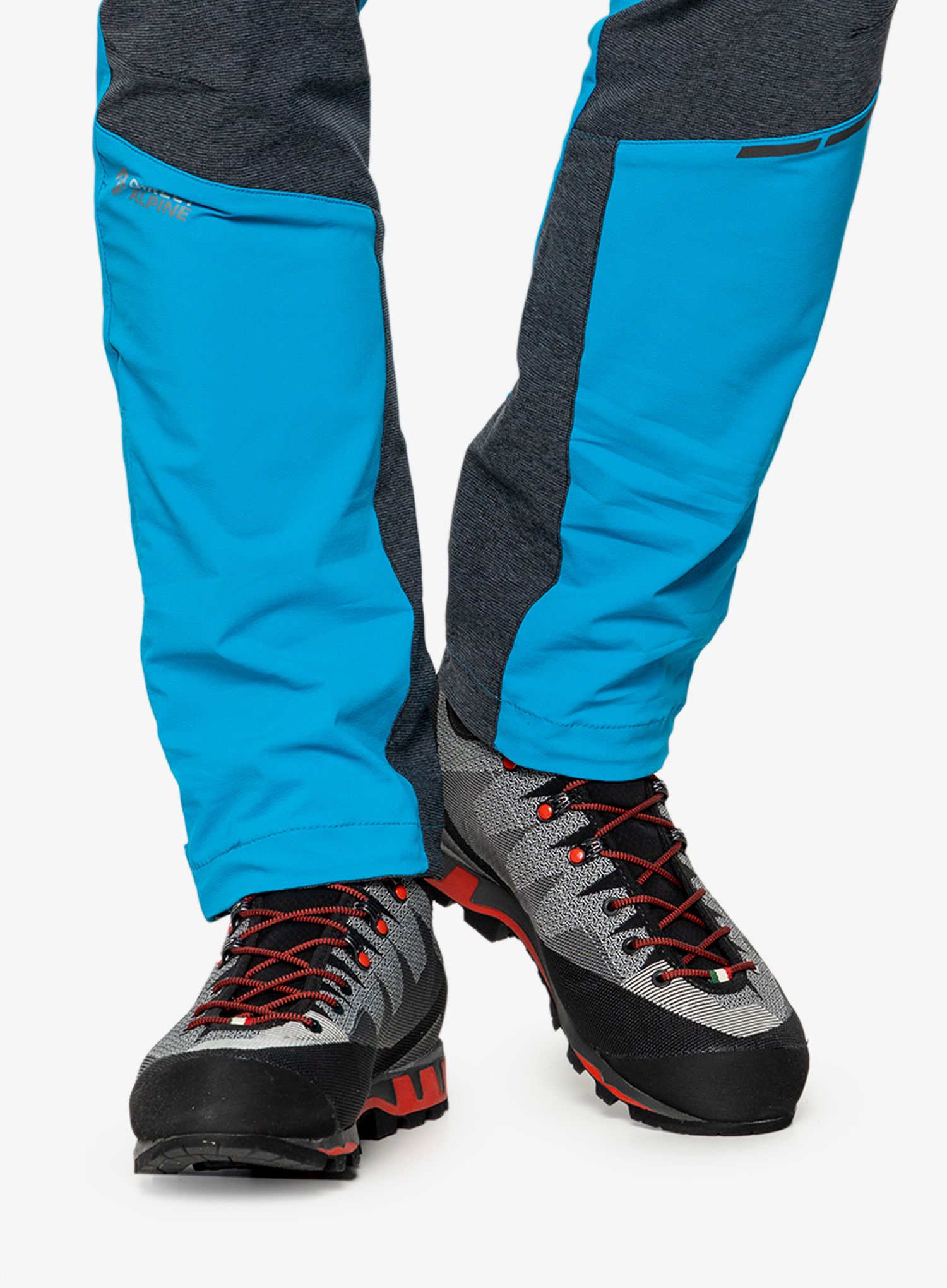 Horolezecké boty Dolomite Veloce GTX - pewter grey/fiery red
