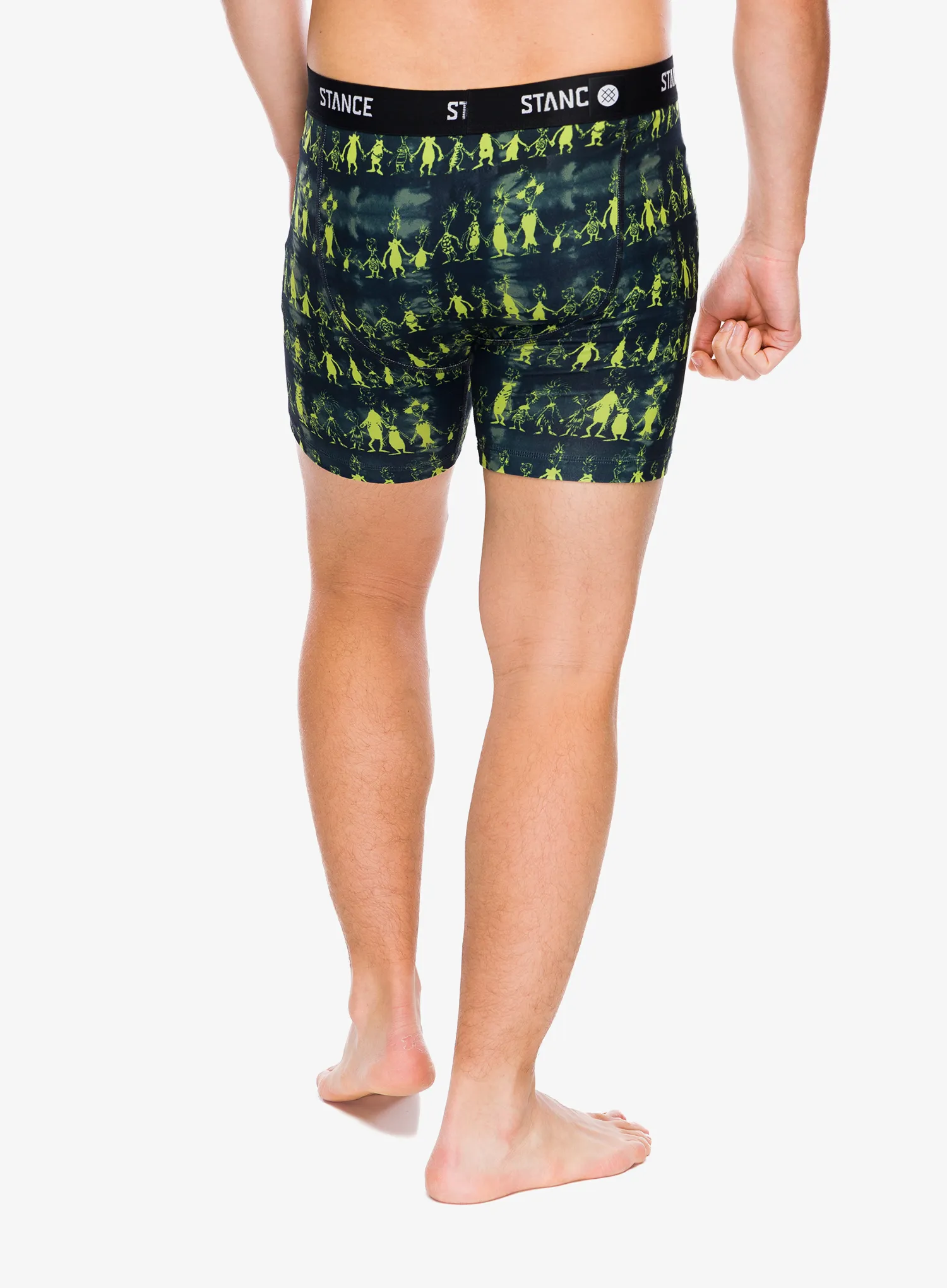 Funkční boxerky Down In Whoville Boxer Brief - black