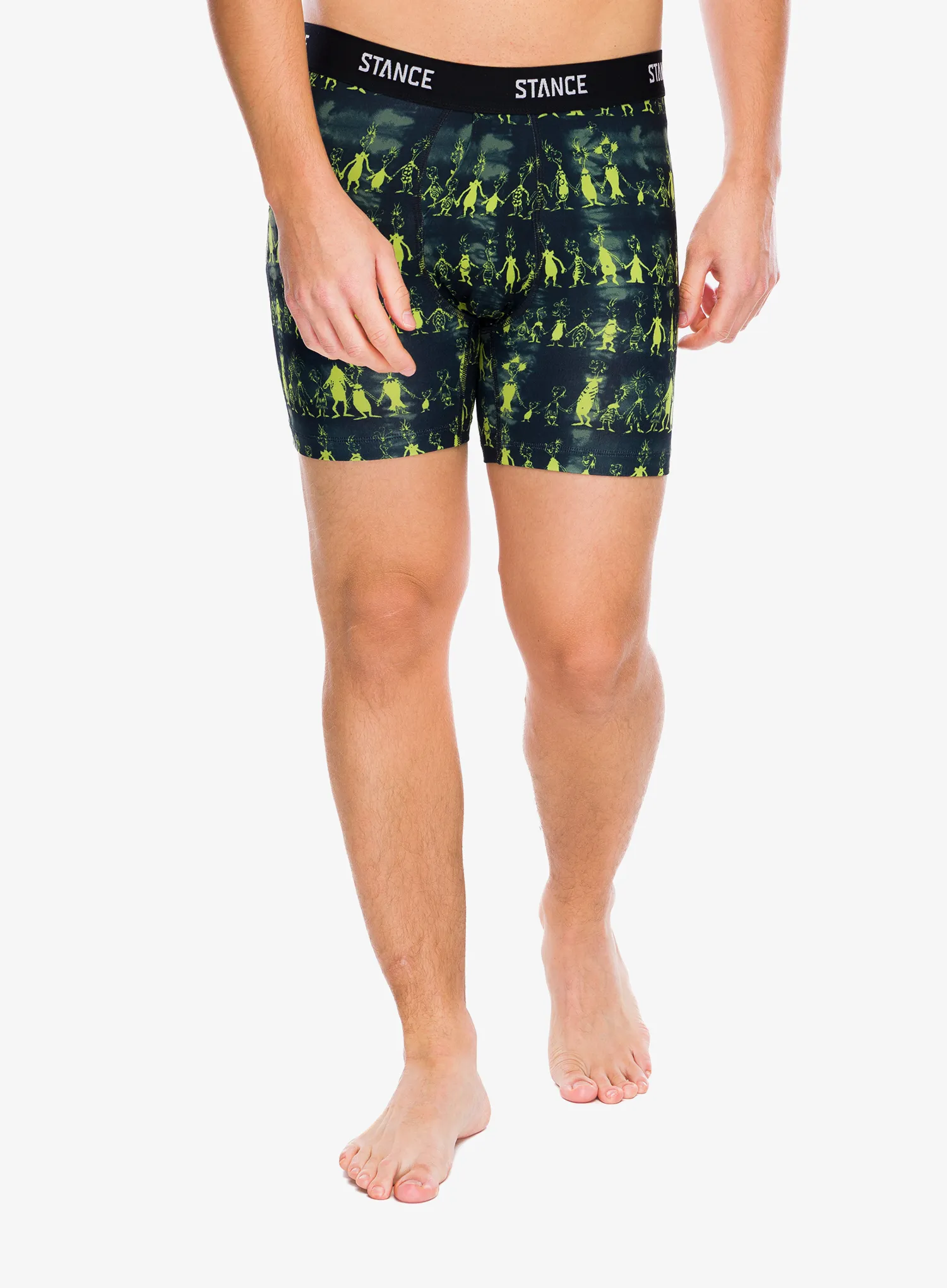 Funkční boxerky Down In Whoville Boxer Brief - black