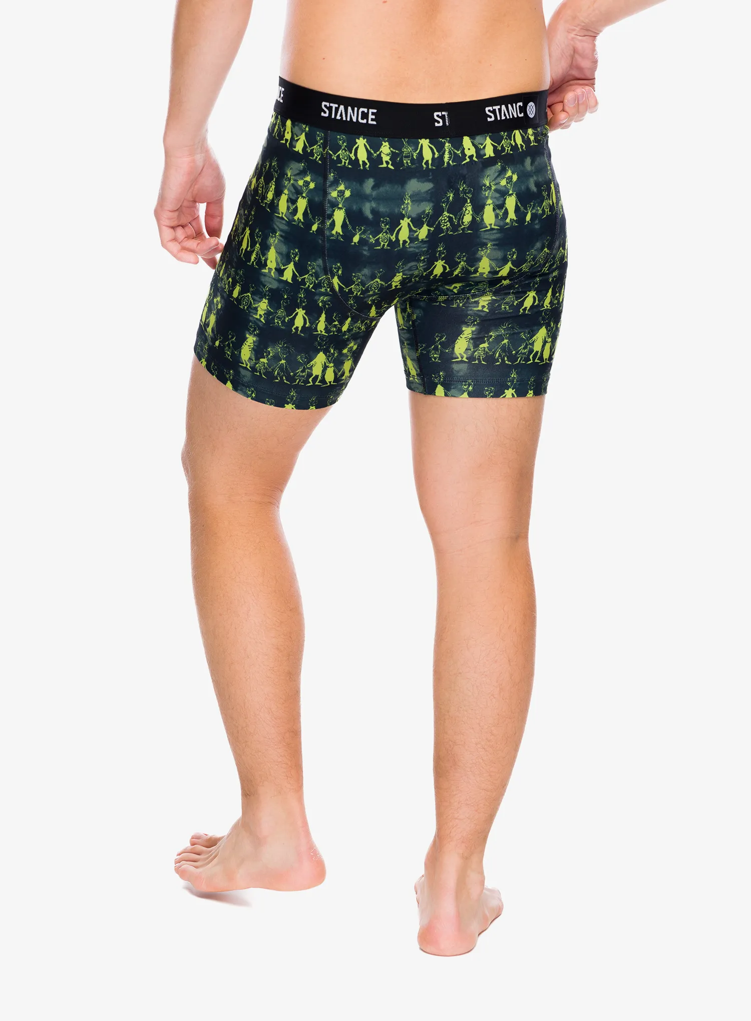 Funkční boxerky Down In Whoville Boxer Brief - black