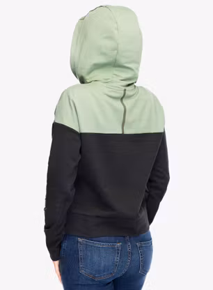 Dámská mikina s kapucí Dynafit 24/7 Hoody - sage