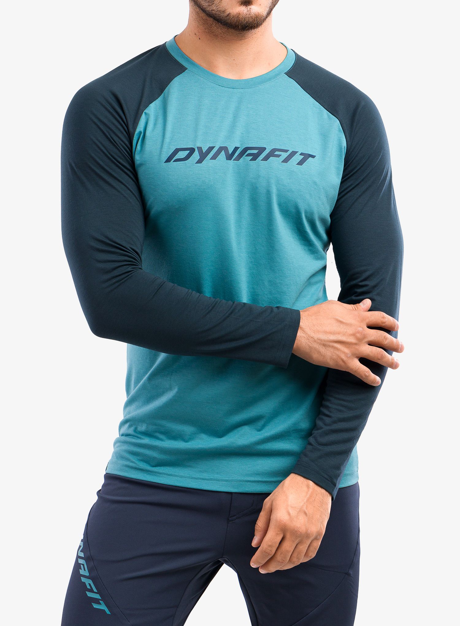 Mikina Dynafit 24/7 Longsleeve - storm blue