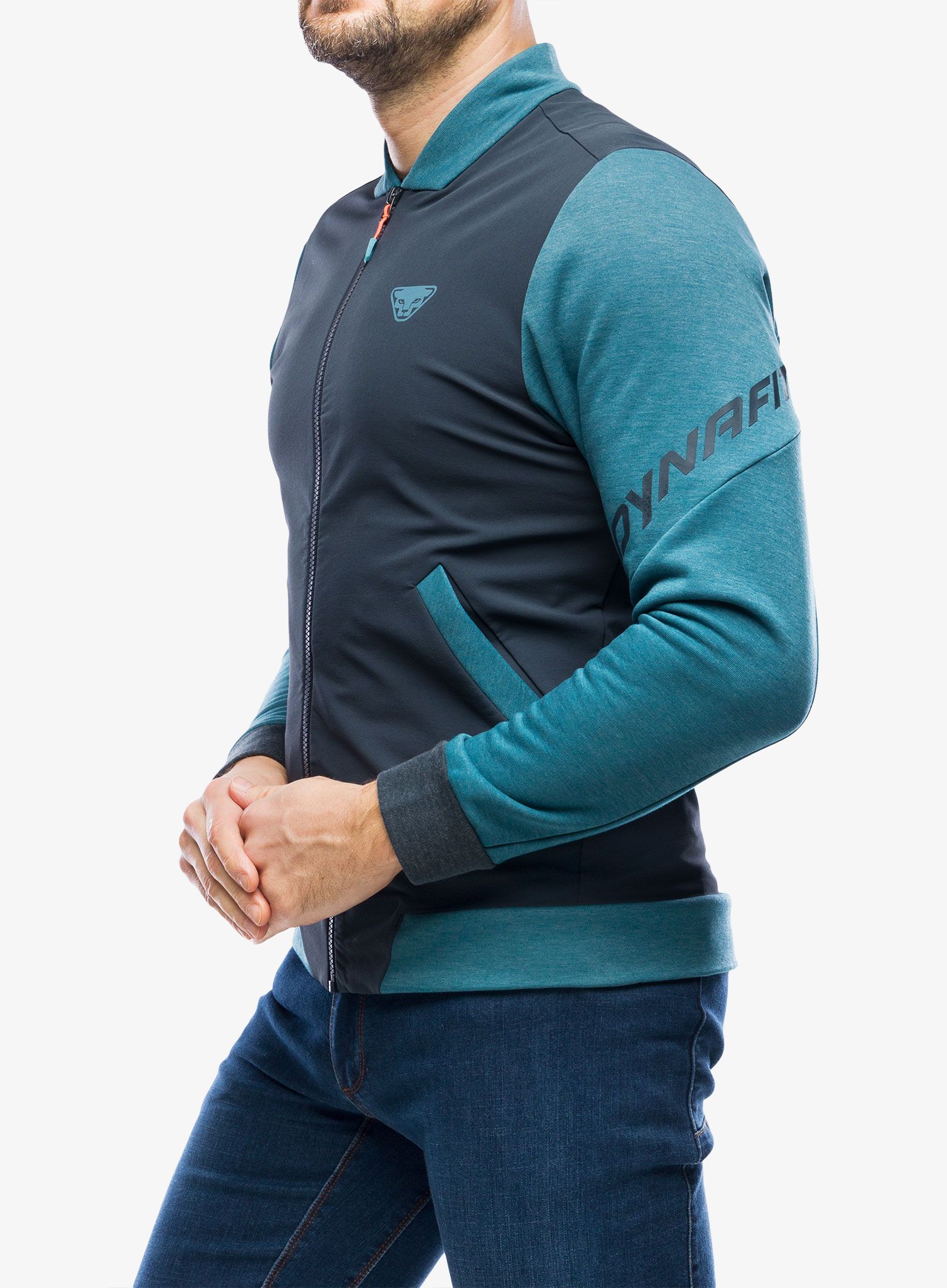 Pánská bunda Dynafit 24/7 PTC Varsity Jacket - mallard blue