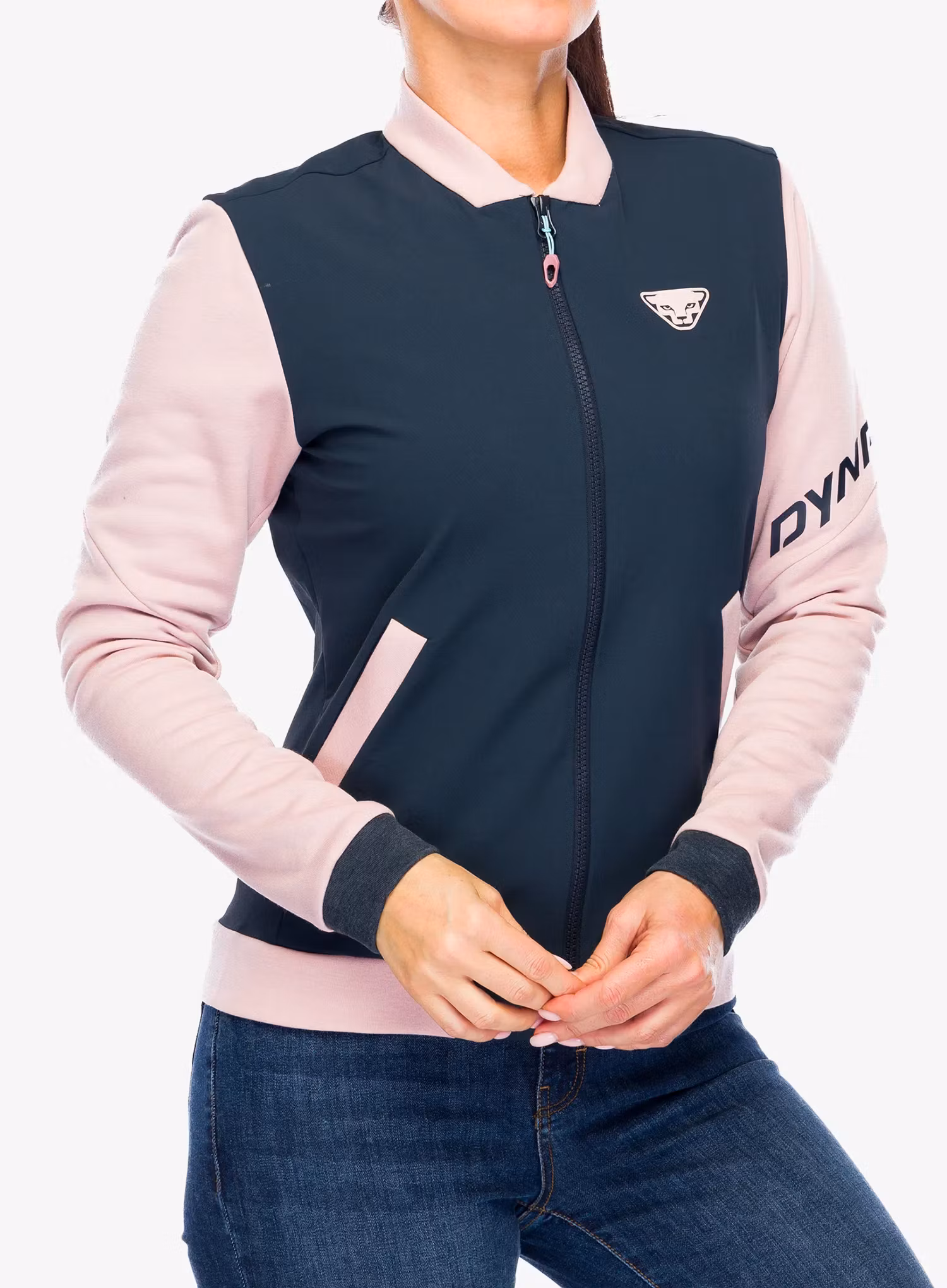 Dámská bunda Dynafit 24/7 PTC Varsity Jacket - pale rose