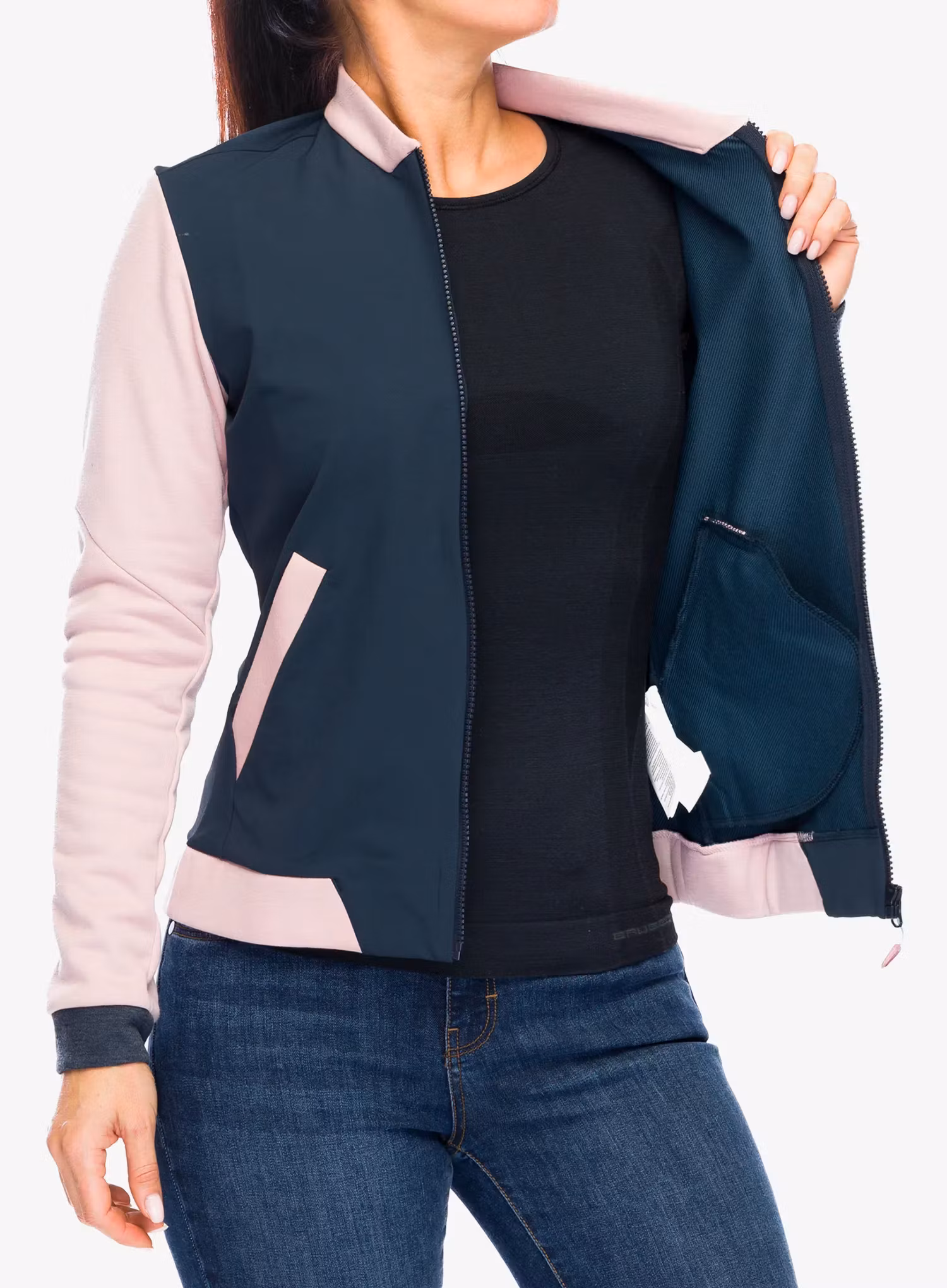Dámská bunda Dynafit 24/7 PTC Varsity Jacket - pale rose