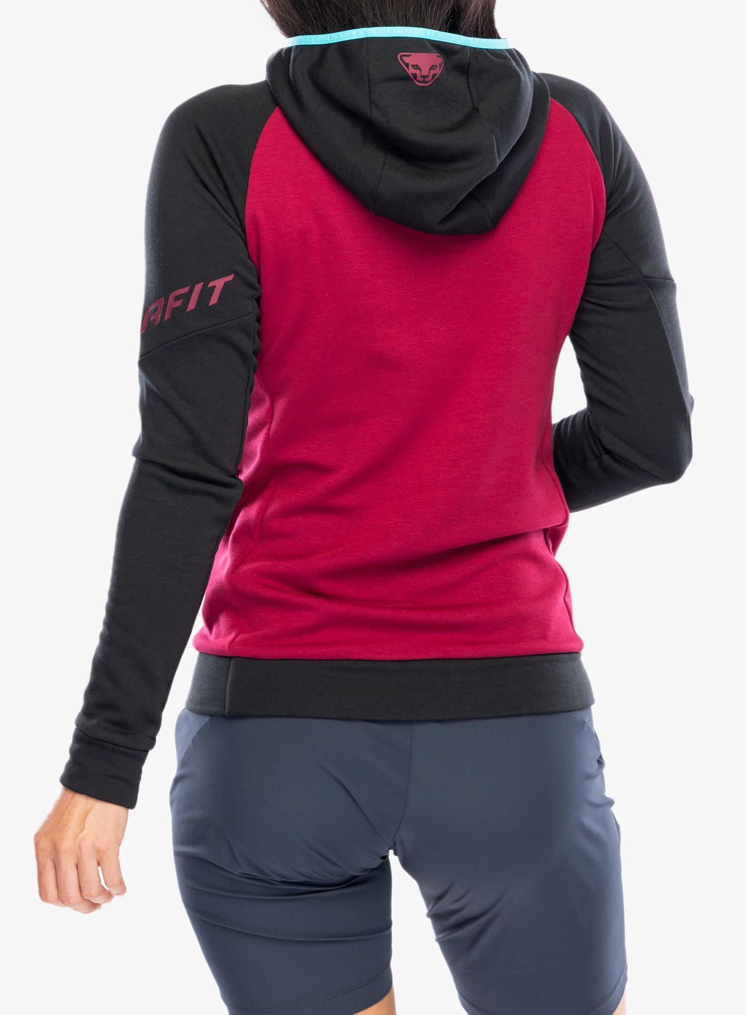 Dámská mikina Dynafit 24/7 Polartec Hoody - beet red melange