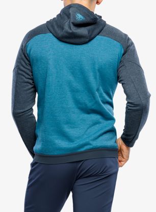 Mikina s kapucí Dynafit 24/7 Polartec Hoody - mallard blue