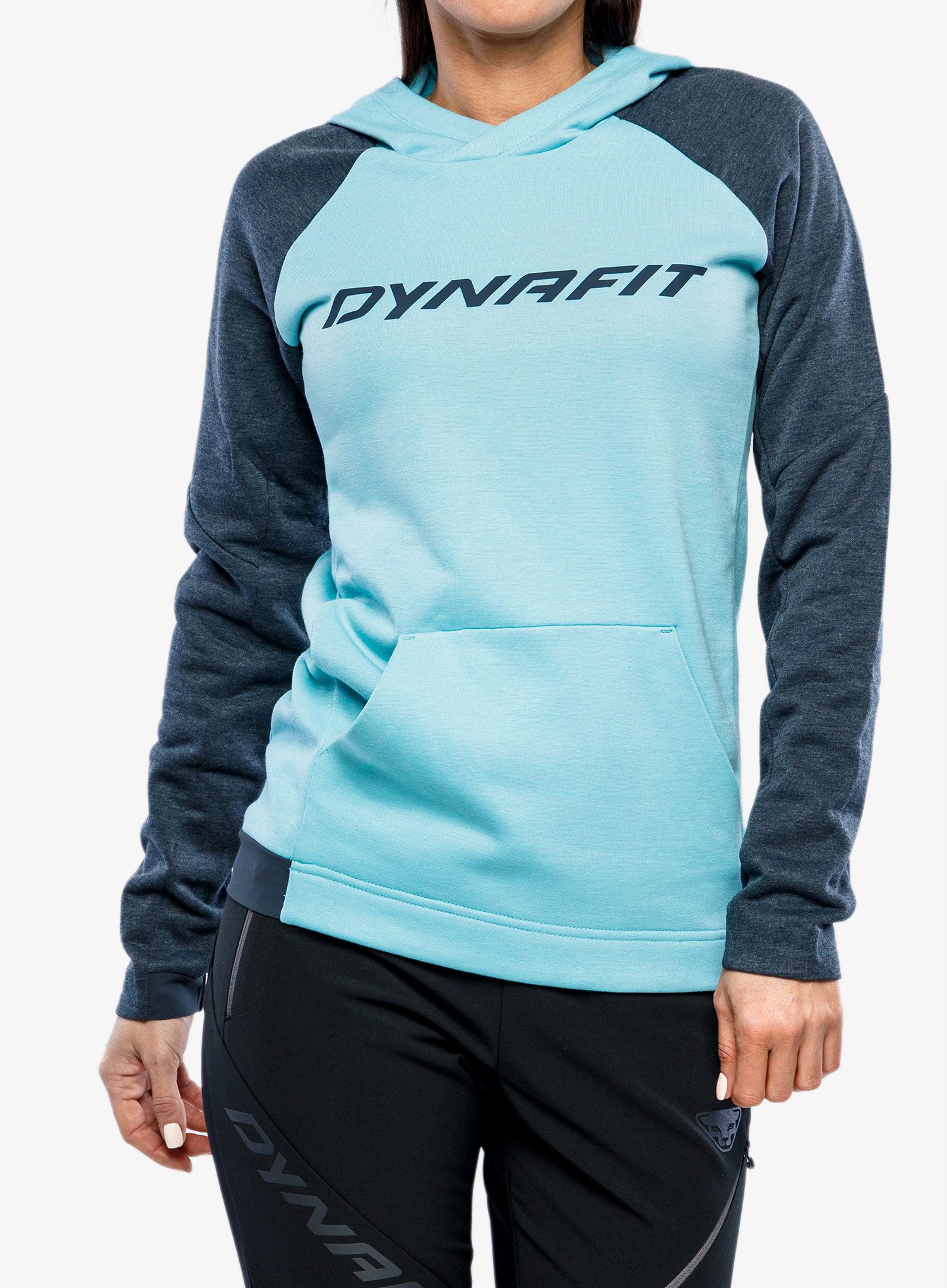 Mikina s kapucí Dynafit 24/7 Polartec Hoody - marine blue