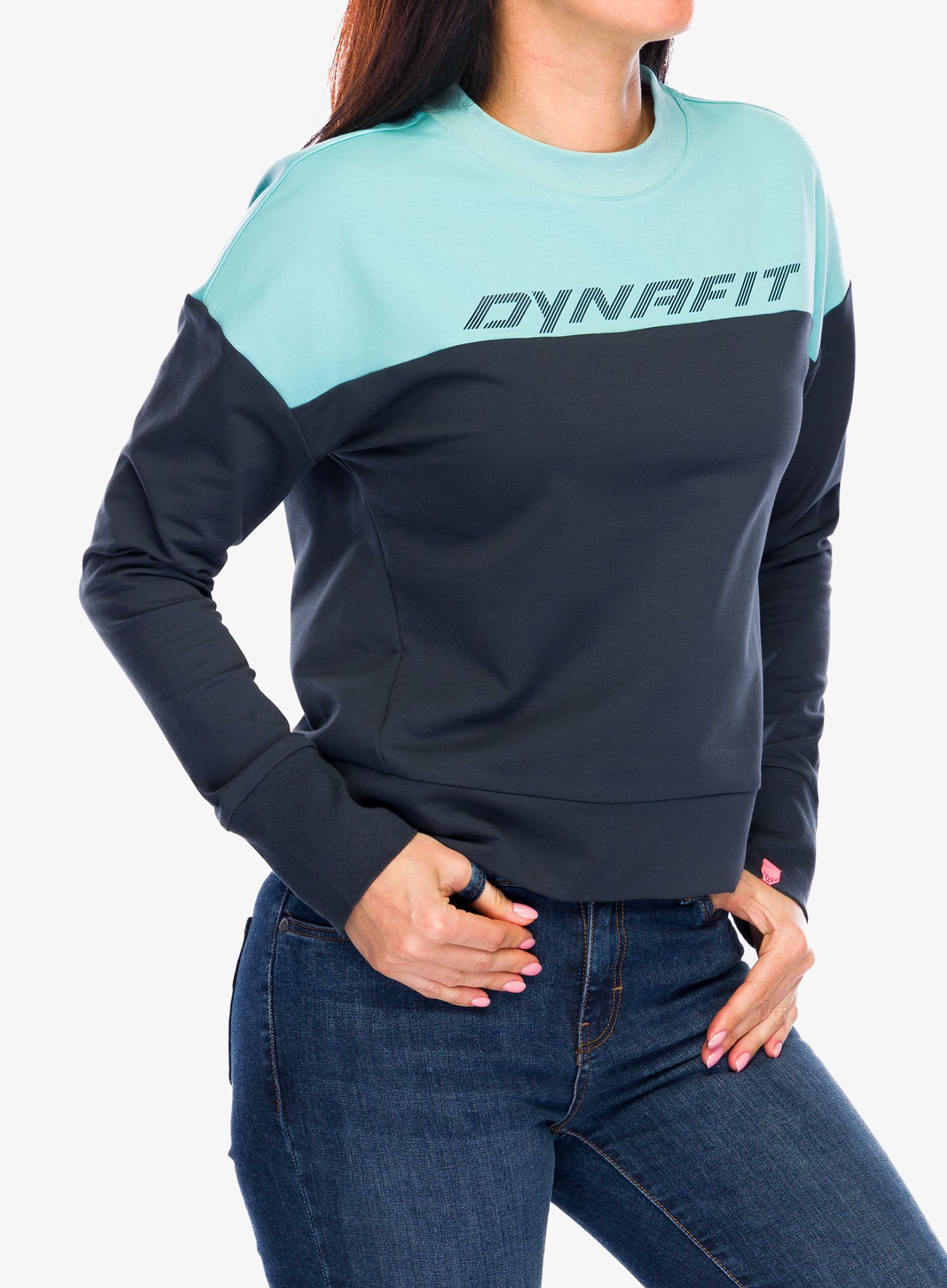 Dámská mikina bez kapuce Dynafit 24/7 Pullover  - blueberry marine blue