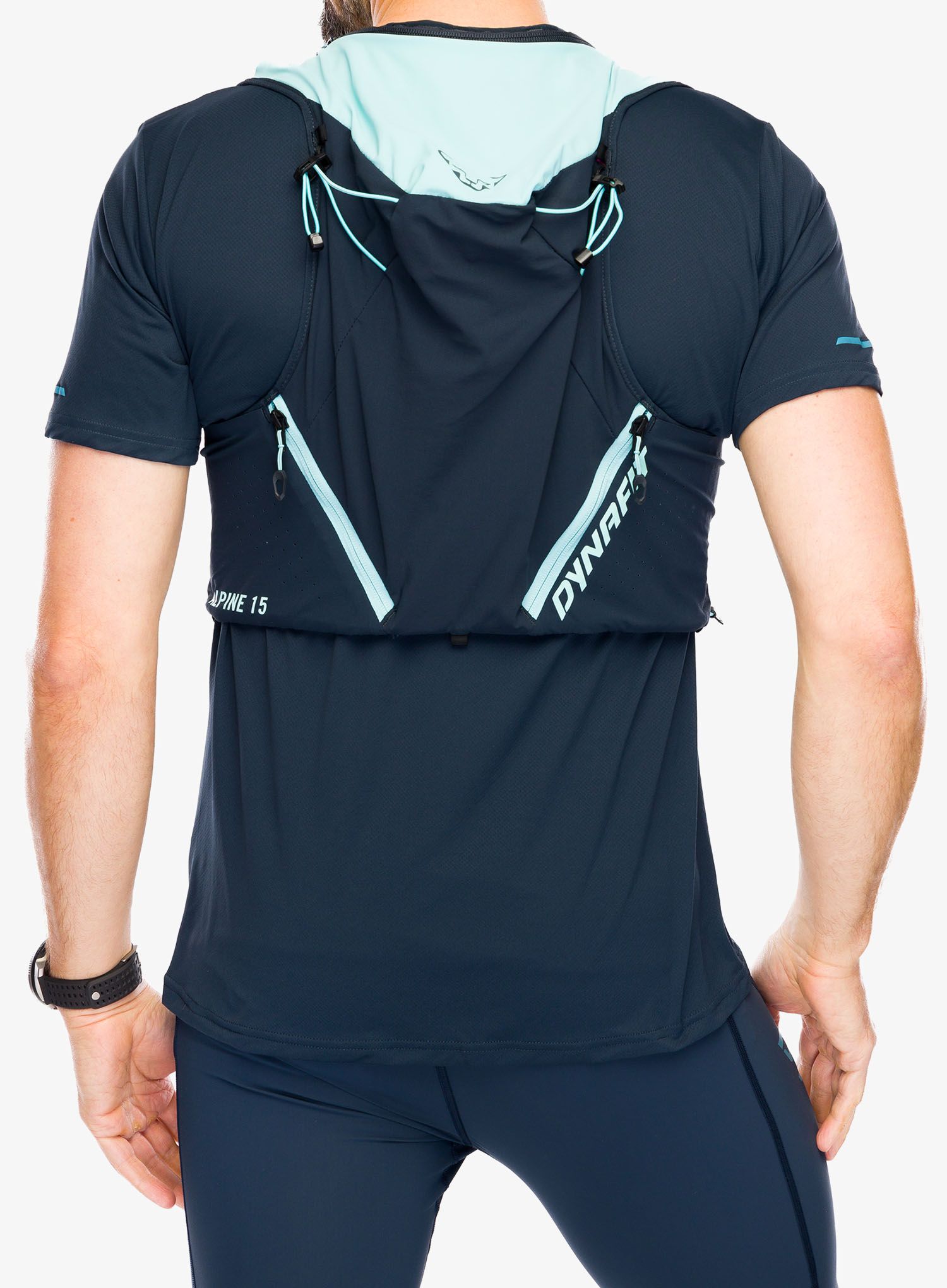Vesta na běhání Dynafit Alpine 15 Vest - marine blue/blueberry