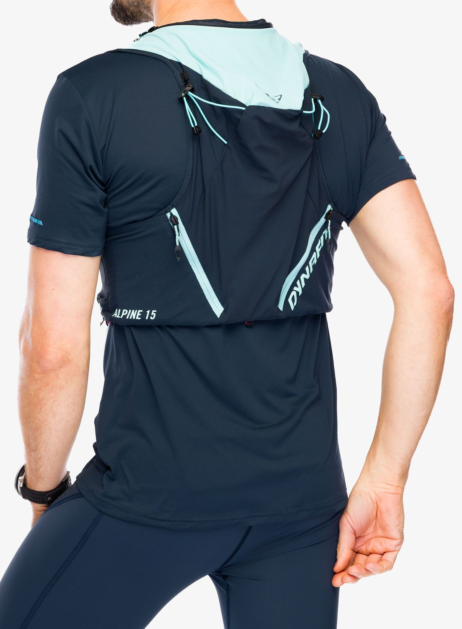 Vesta na běhání Dynafit Alpine 15 Vest - marine blue/blueberry