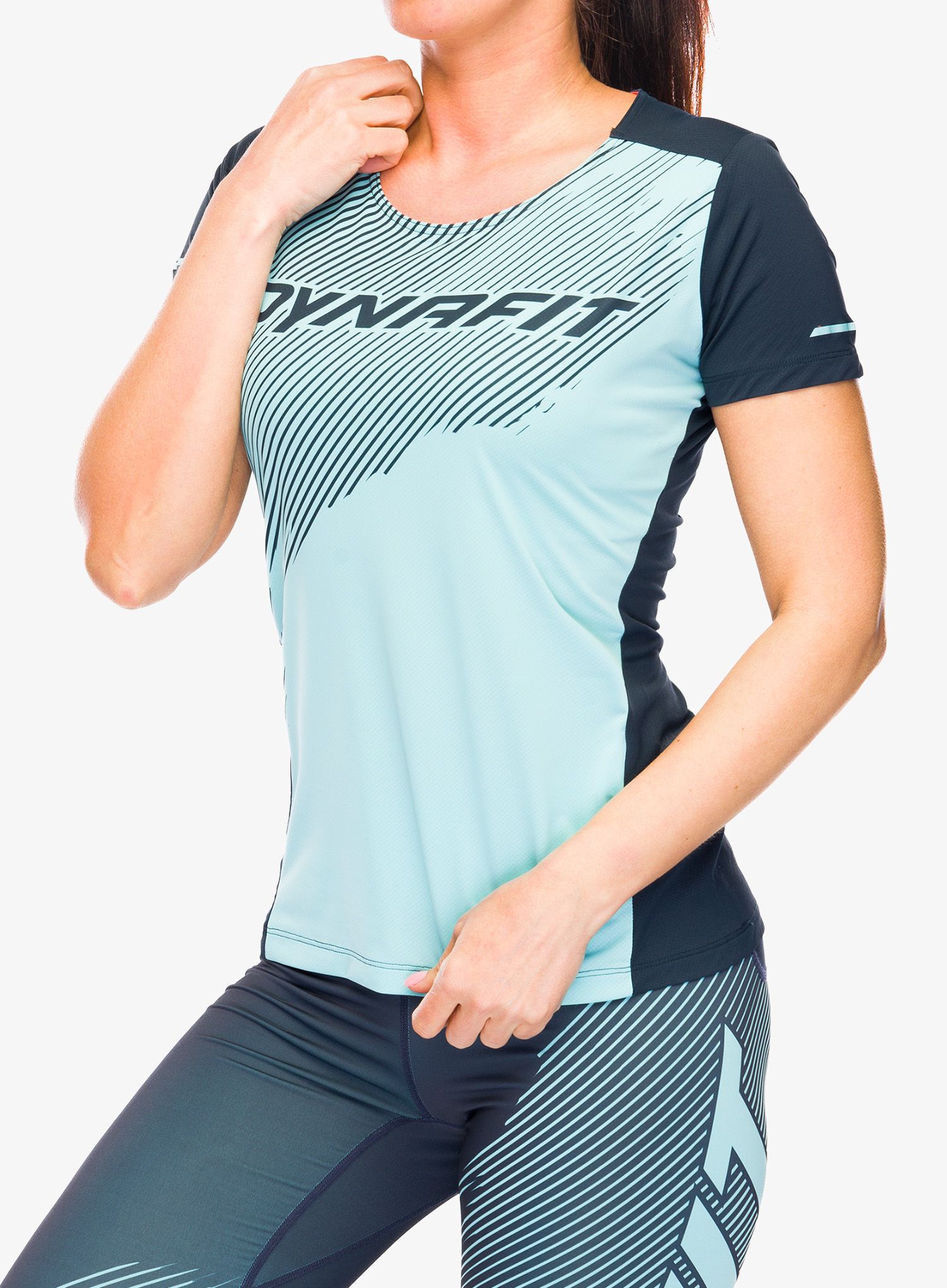 Dámské rychleschnoucí triko Dynafit Alpine 2 S/S Tee - marine blue