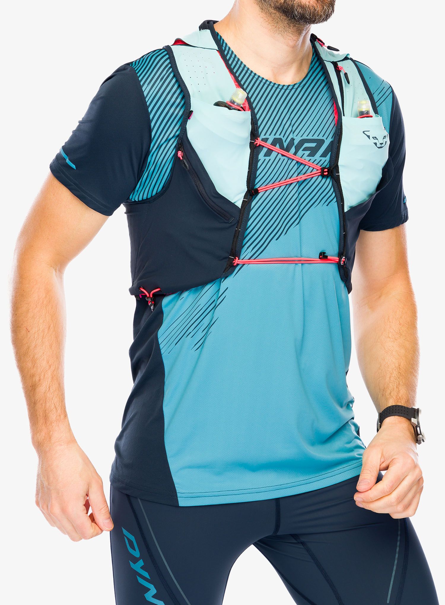 Běžecká vesta Dynafit Alpine 8 Vest - marine blue/blueberry