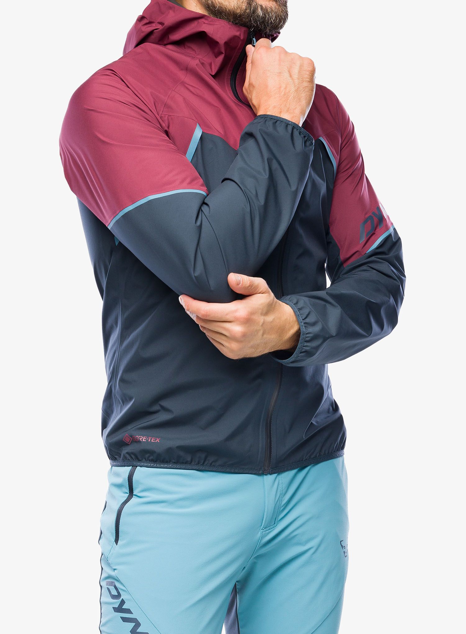Bunda na běhání Dynafit Alpine GTX Jacket - burgundy