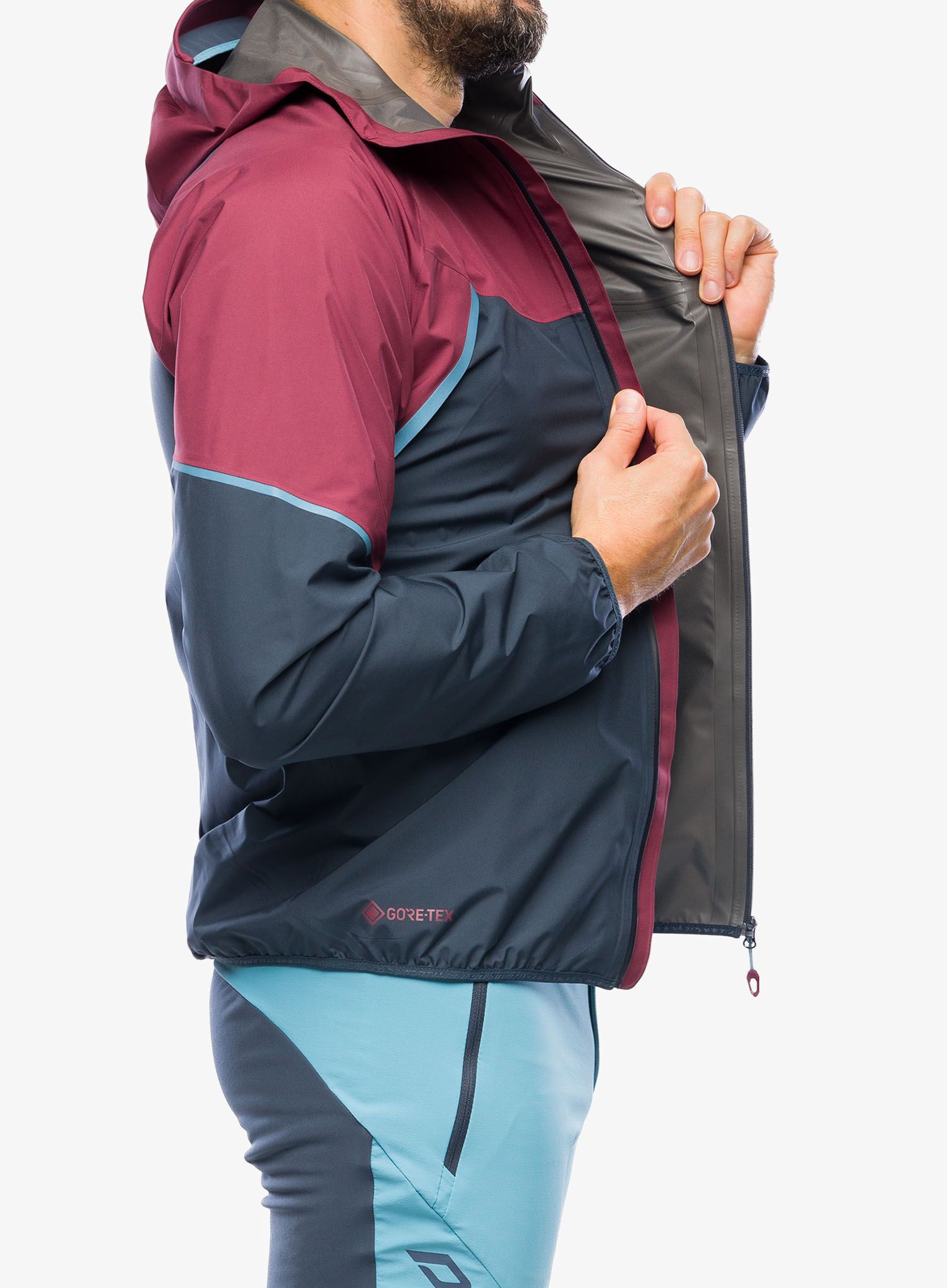 Bunda na běhání Dynafit Alpine GTX Jacket - burgundy
