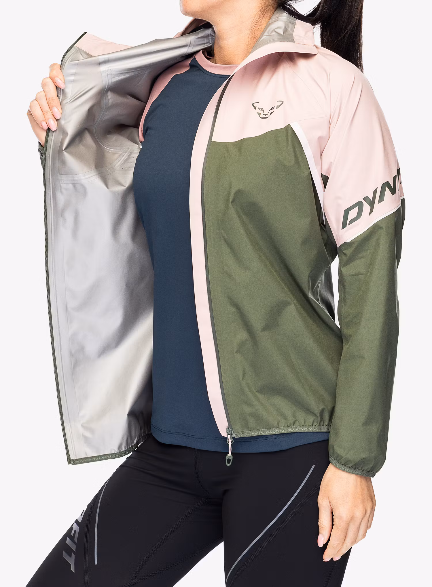 Bunda na běhání dámská Dynafit Alpine GTX Jacket - pale rose