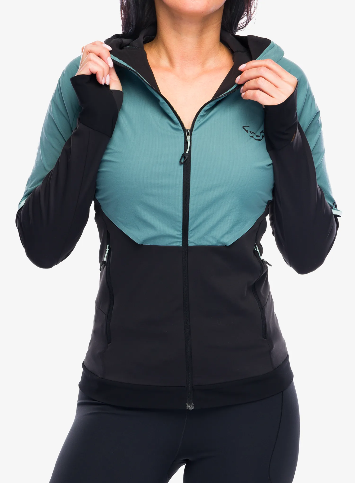 Hybridní bunda dámská Dynafit Alpine Hybrid Jacket - atlantic/atlantic