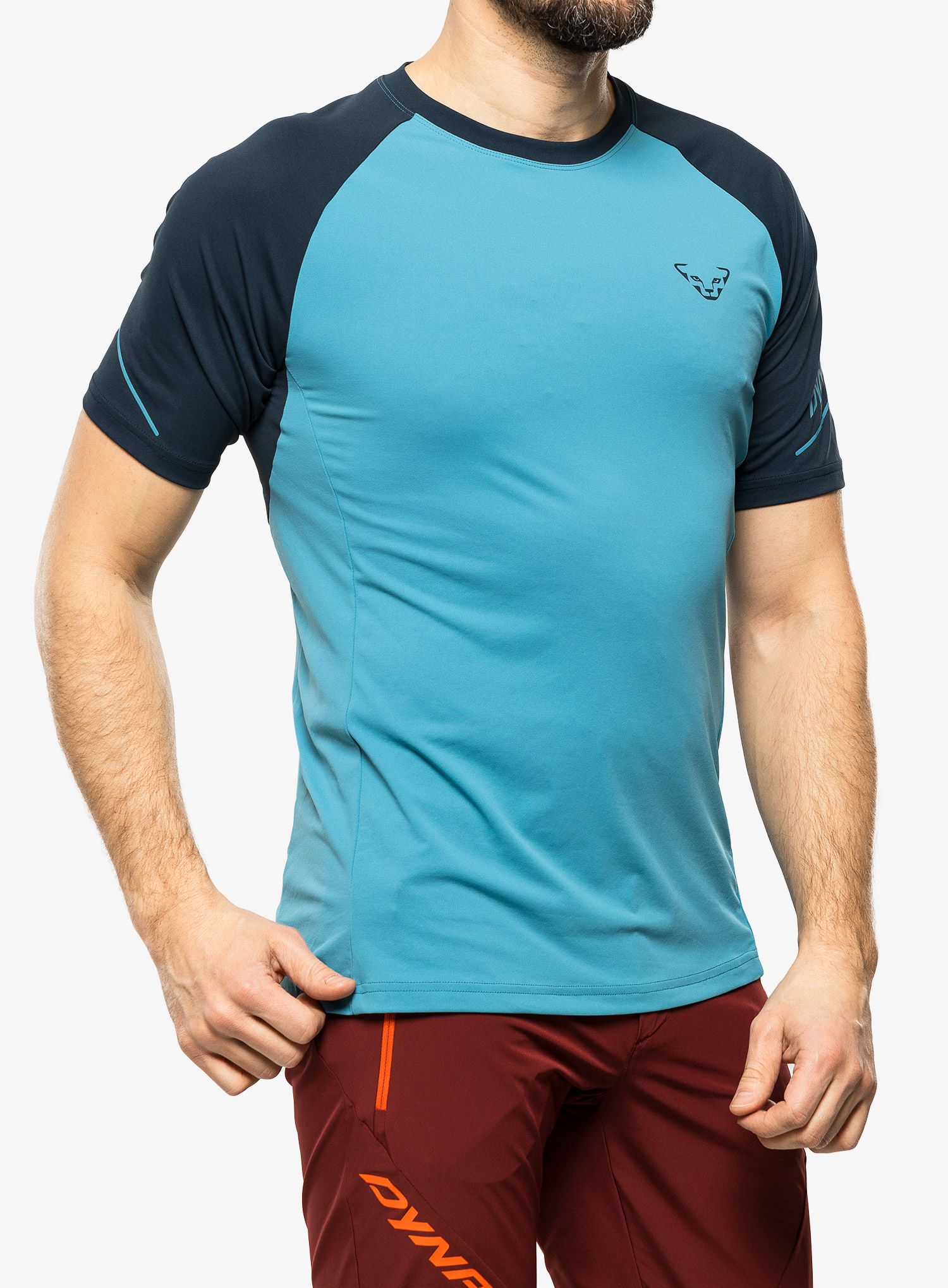 Běžecké tričko Dynafit Alpine Pro S/S Tee - storm blue
