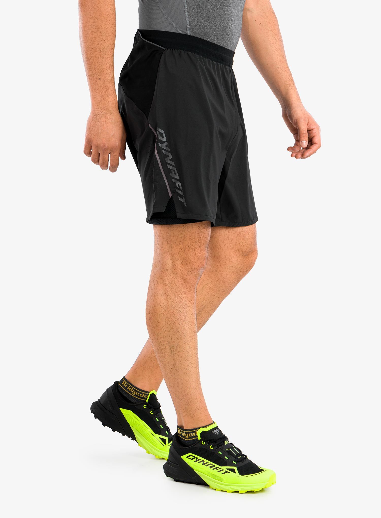 Běžecké kraťasy Dynafit Alpine Pro 2/1 Shorts - black out