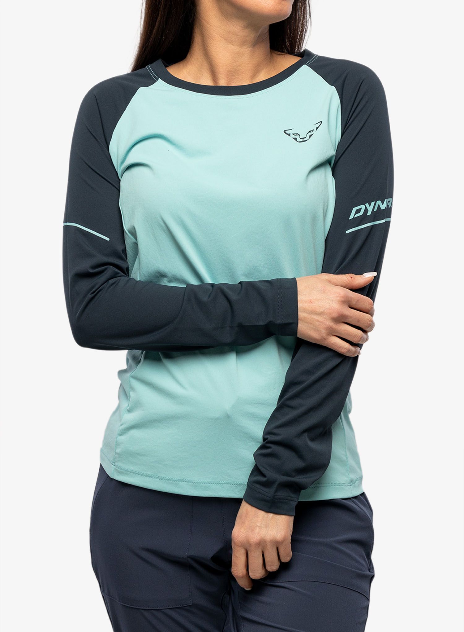 Dámská běžecká mikina Dynafit Alpine Pro Longsleeve - marine blue
