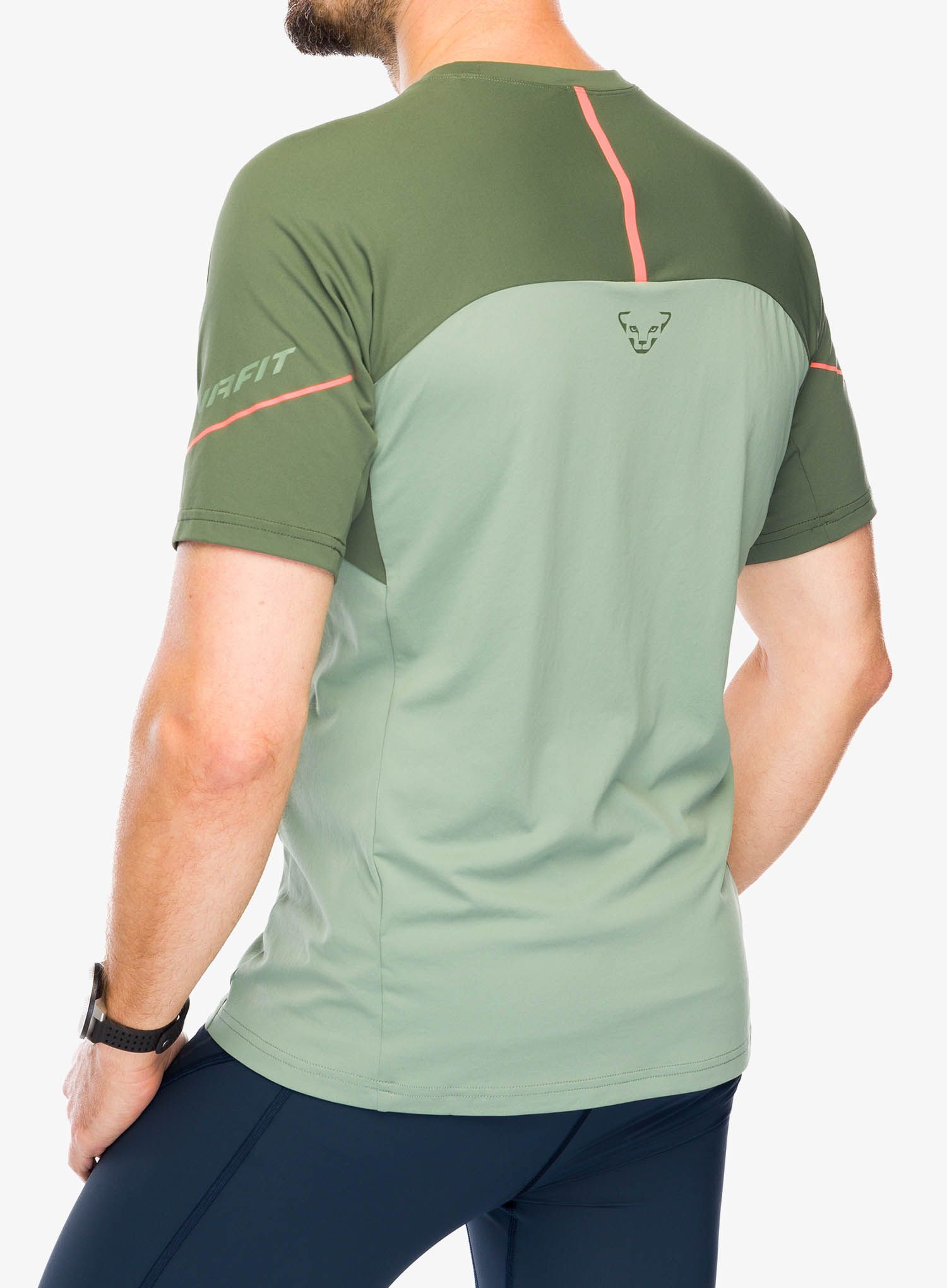 Rychleschnoucí triko Dynafit Alpine Pro S/S Tee - sage