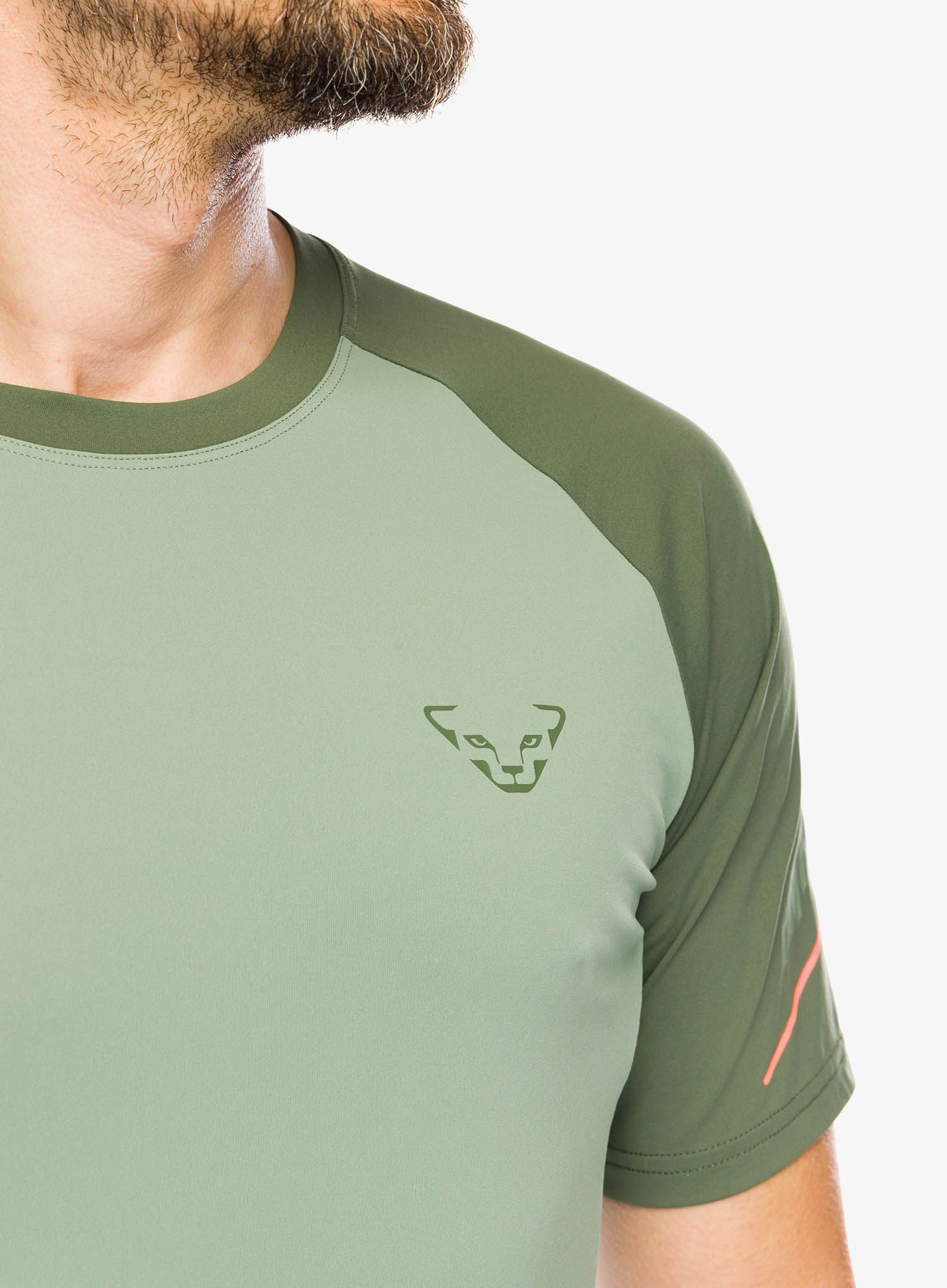 Rychleschnoucí triko Dynafit Alpine Pro S/S Tee - sage
