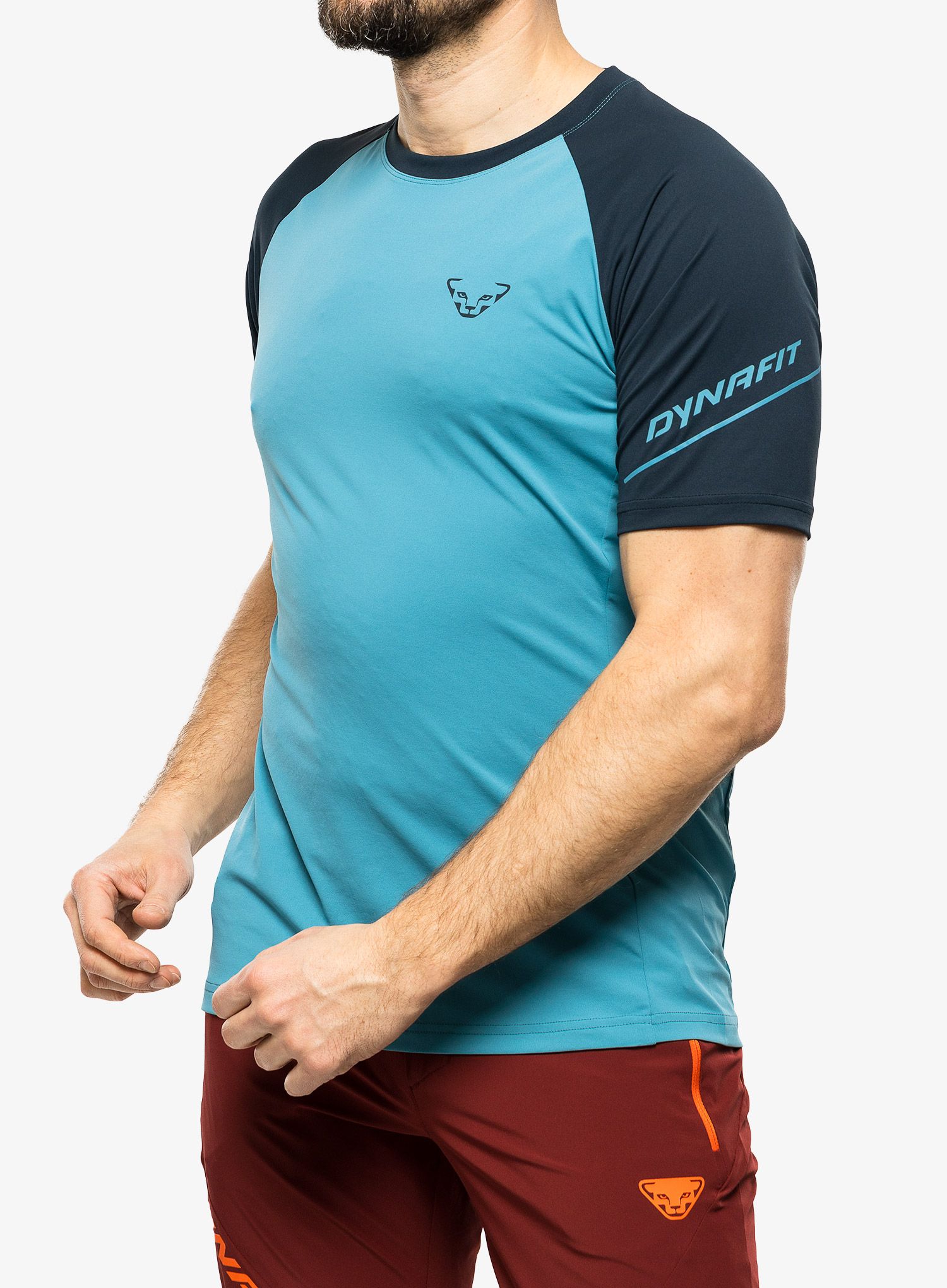 Běžecké tričko Dynafit Alpine Pro S/S Tee - storm blue