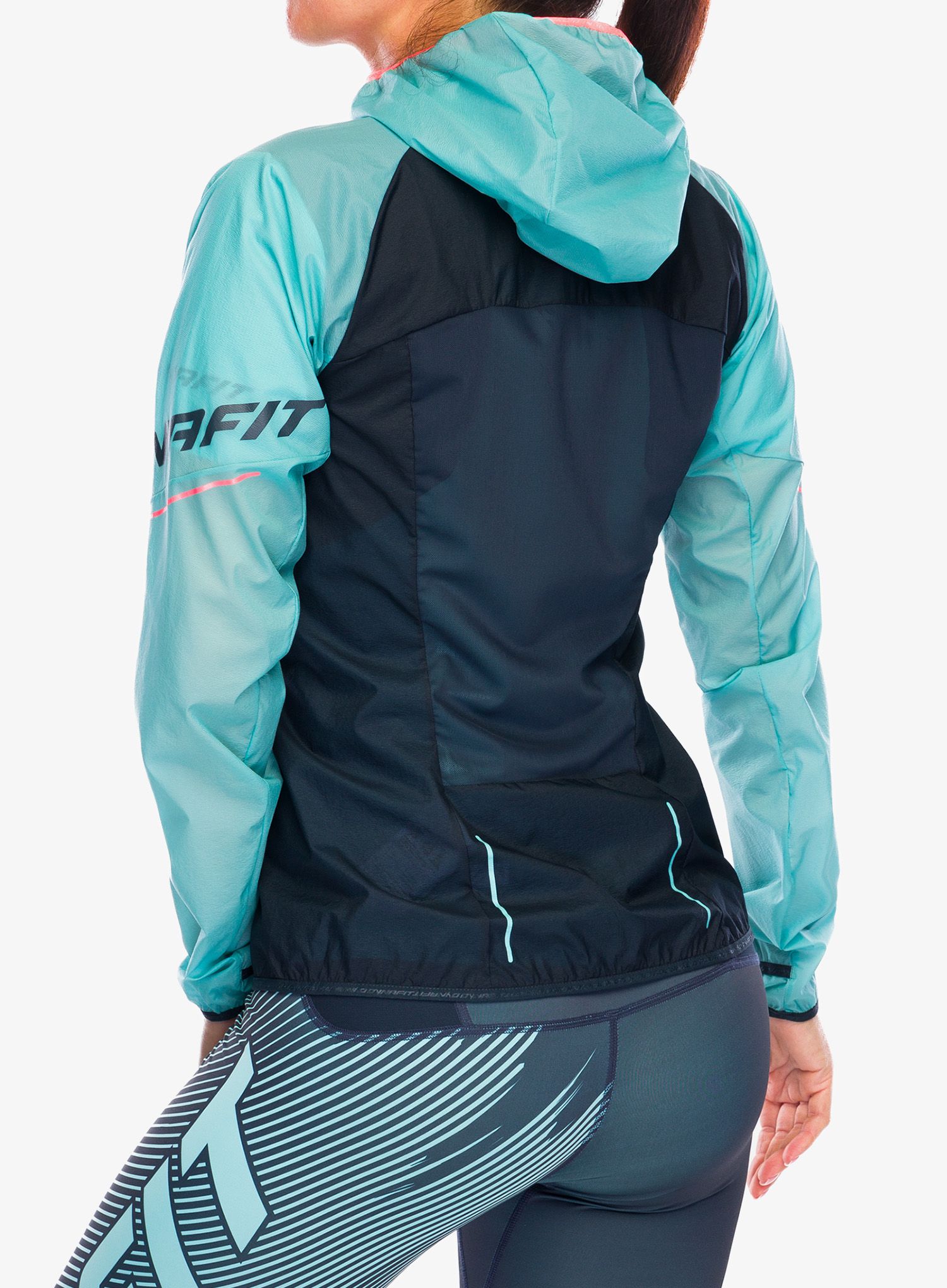 Bunda na běhání dámská Dynafit Alpine Wind 2 Jacket - marine blue/blueberry